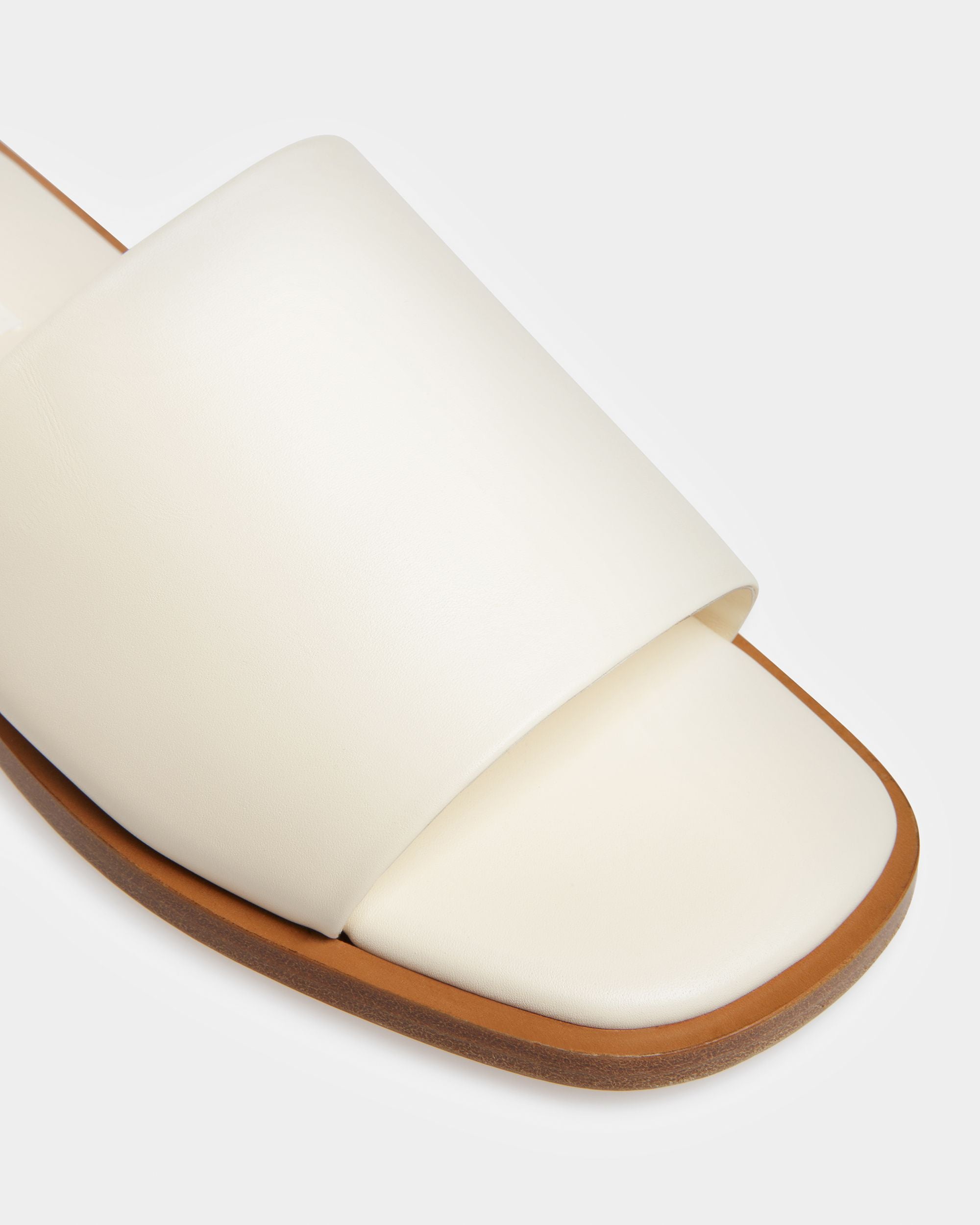 Bally Global - Sabian Sandalias De Piel Color Hueso - Blanco