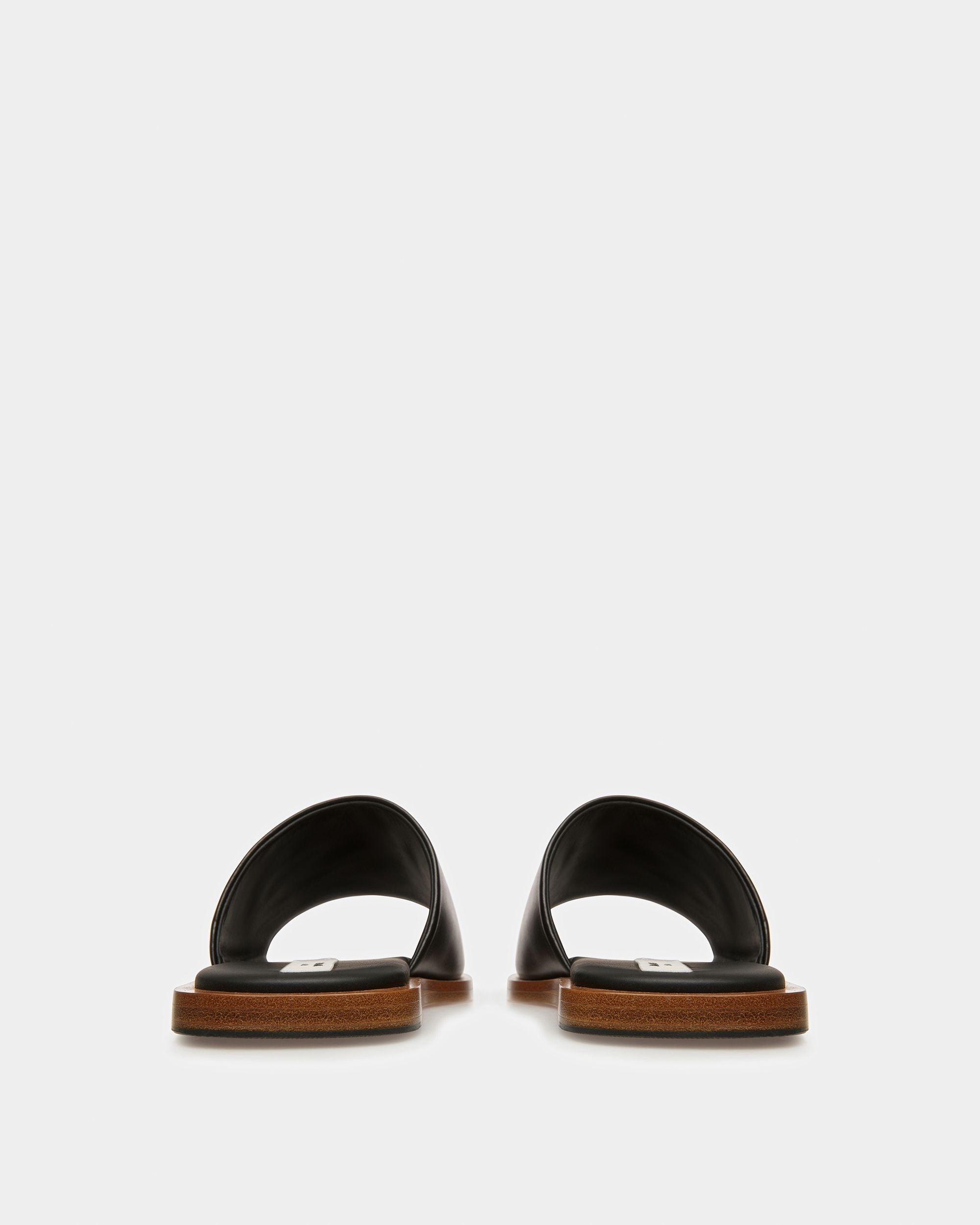 Bally Global - Sabian Leather Sandals In Black - Negro