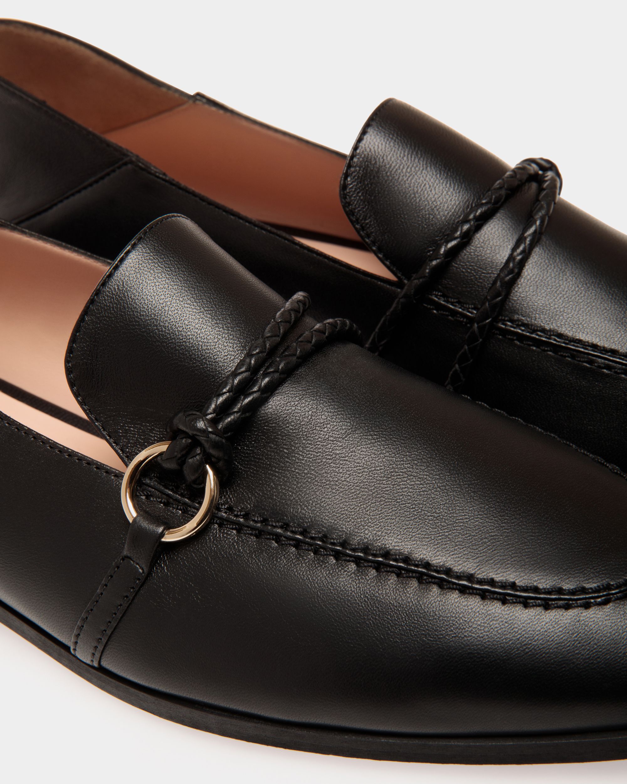 Bally Global - Escarpin En Cuir Noir - Noir