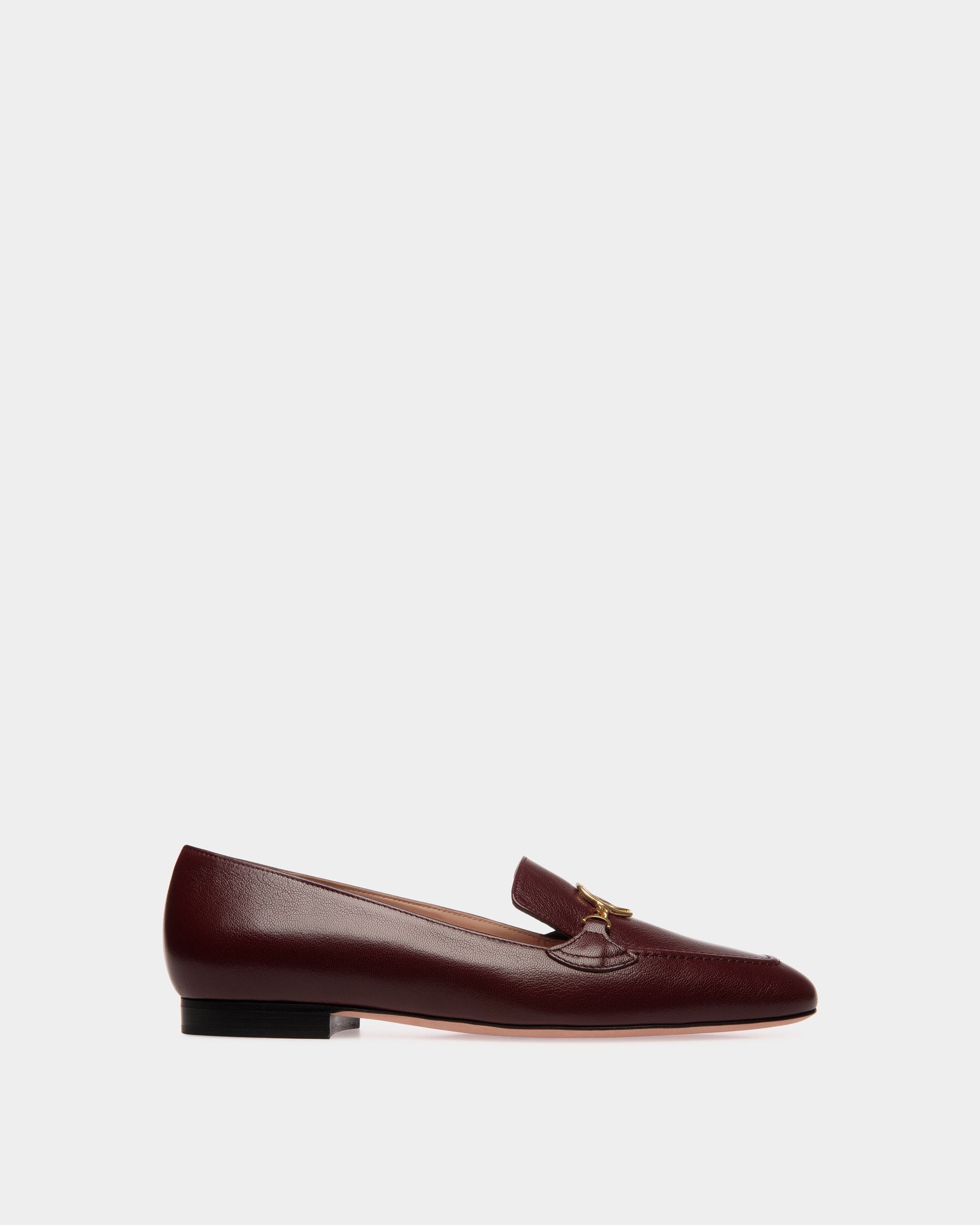 Bally Global - Mocasín Daily Emblem De Piel Andorra - Burdeos