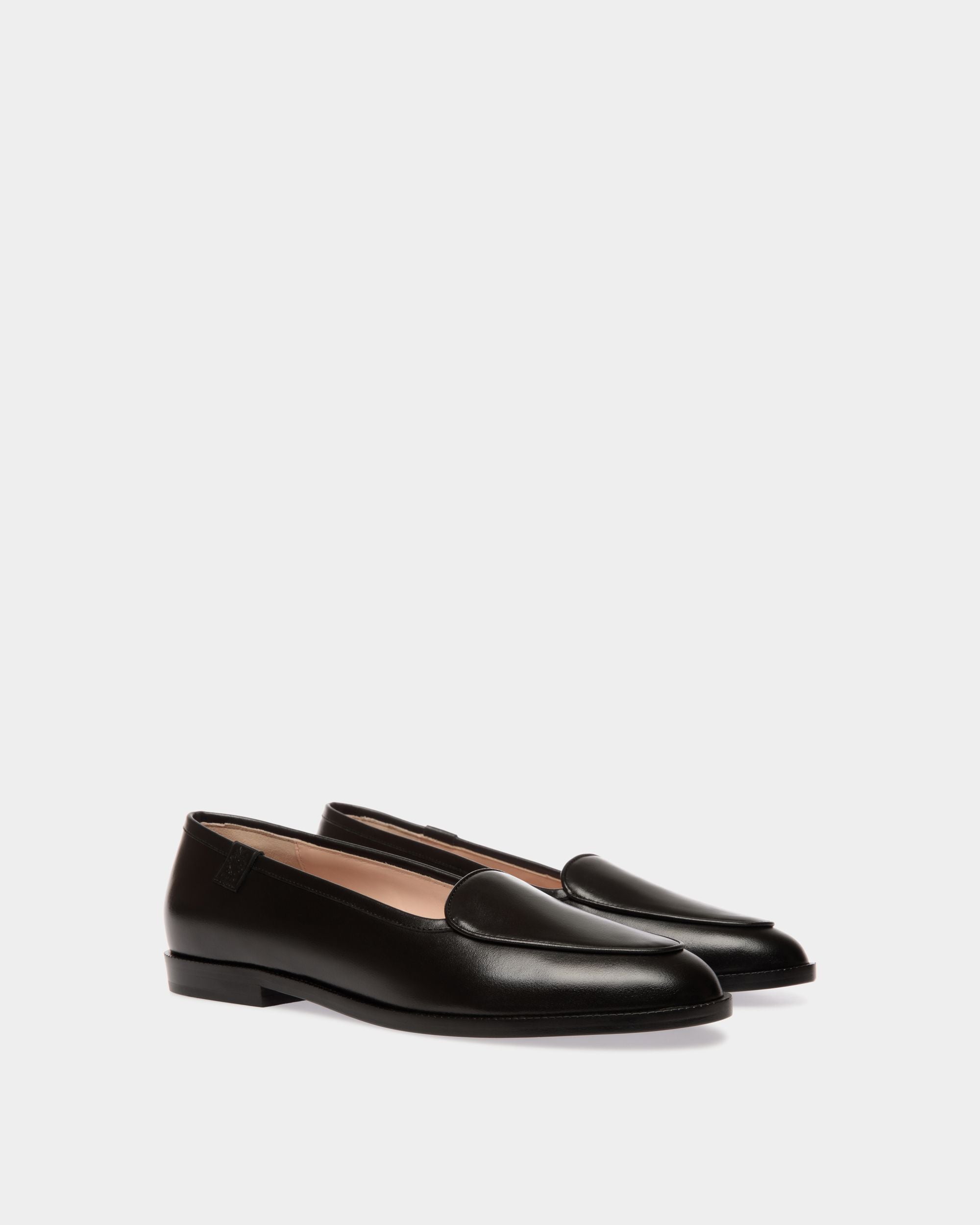 Bally Global - Zapato Plano Elite De Piel Negra - Negro
