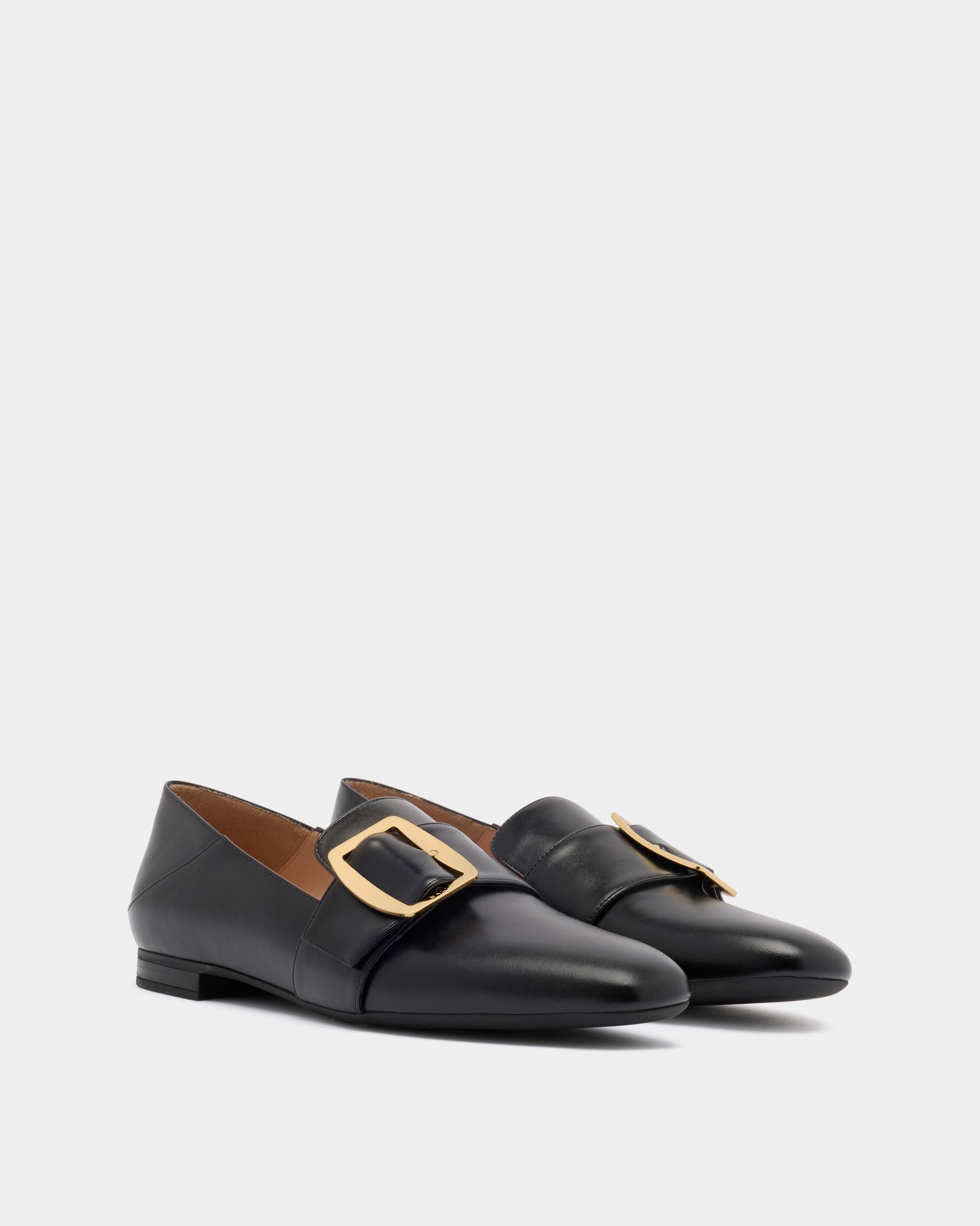 Bally Global - Bally Boucle Slipper in Black Leather - Black
