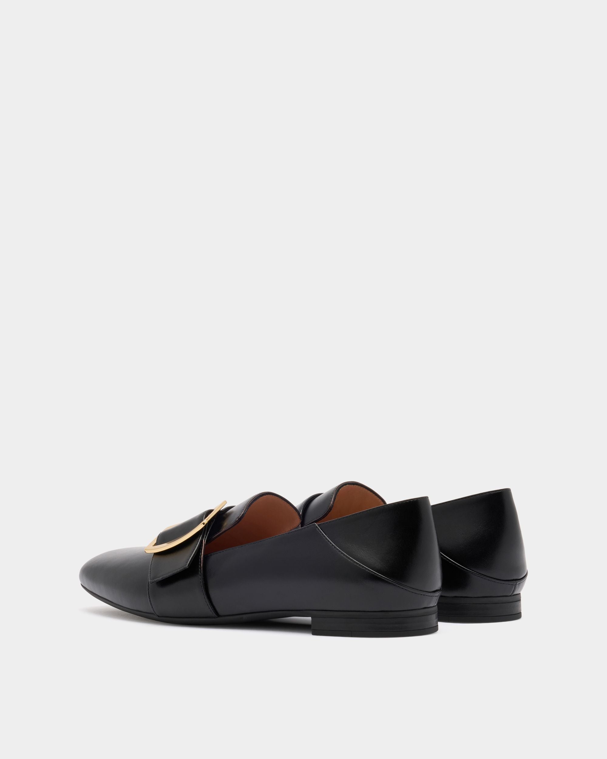 Bally Global - Bally Boucle Slipper in Black Leather - Black