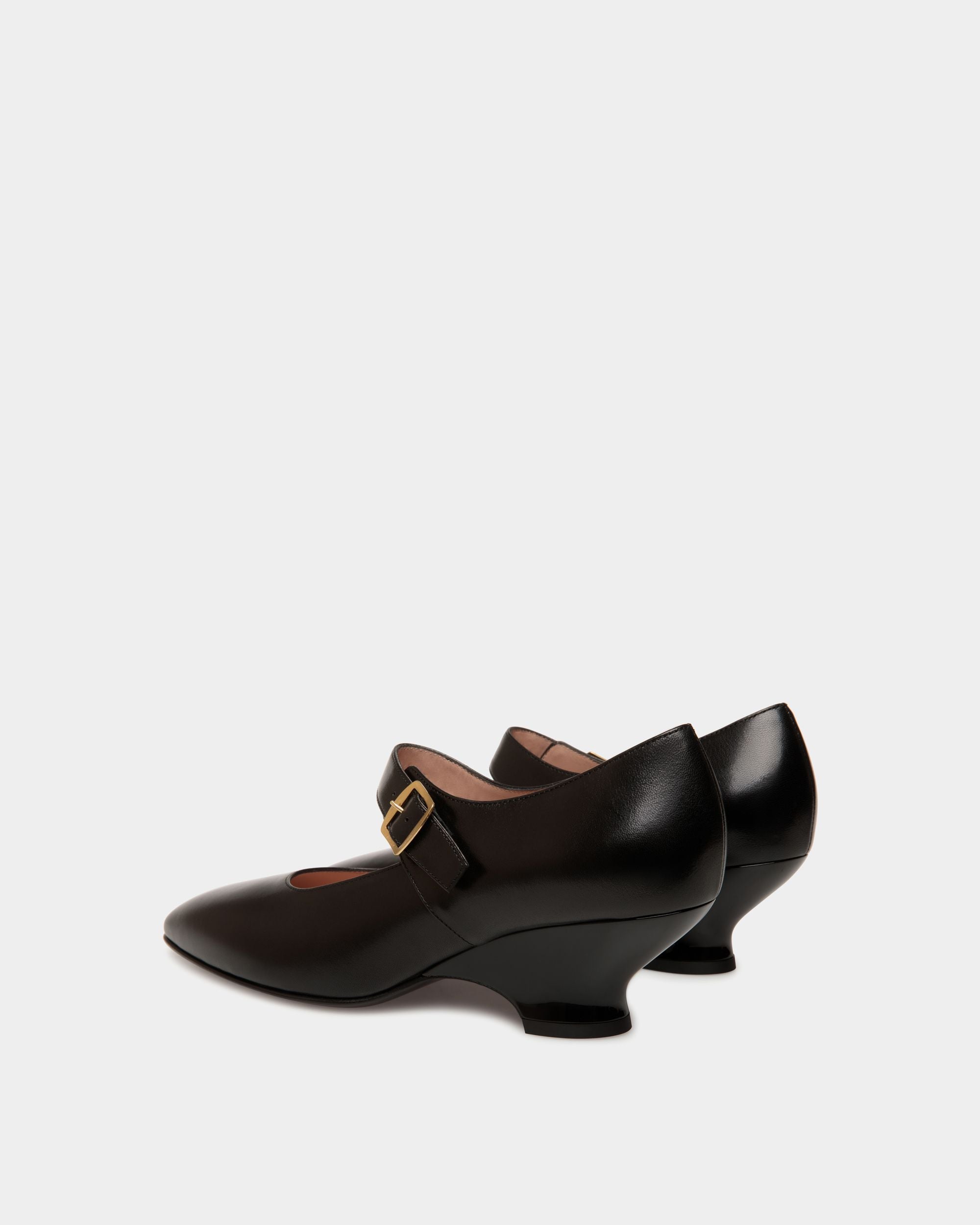 Bally Global - Glendy Pump in Black Leather - Black