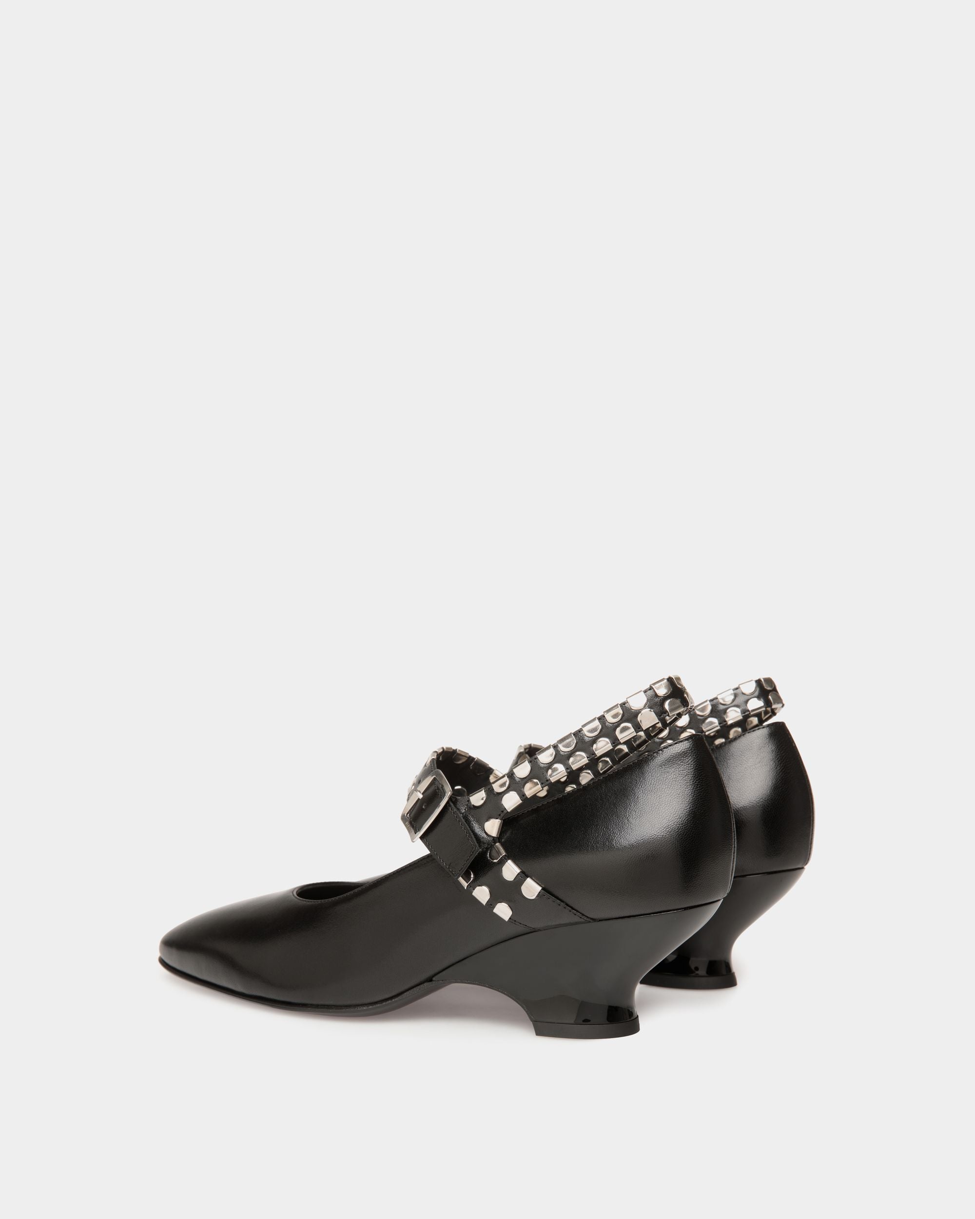 Bally Global - Glendy Pump in Black Leather - Black