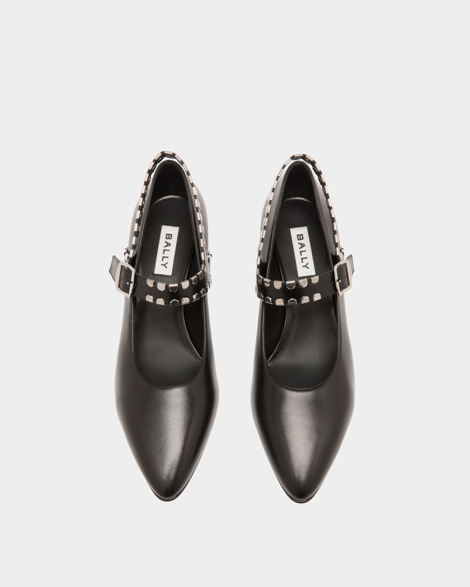 Bally Global - Glendy Pump in Black Leather - Black