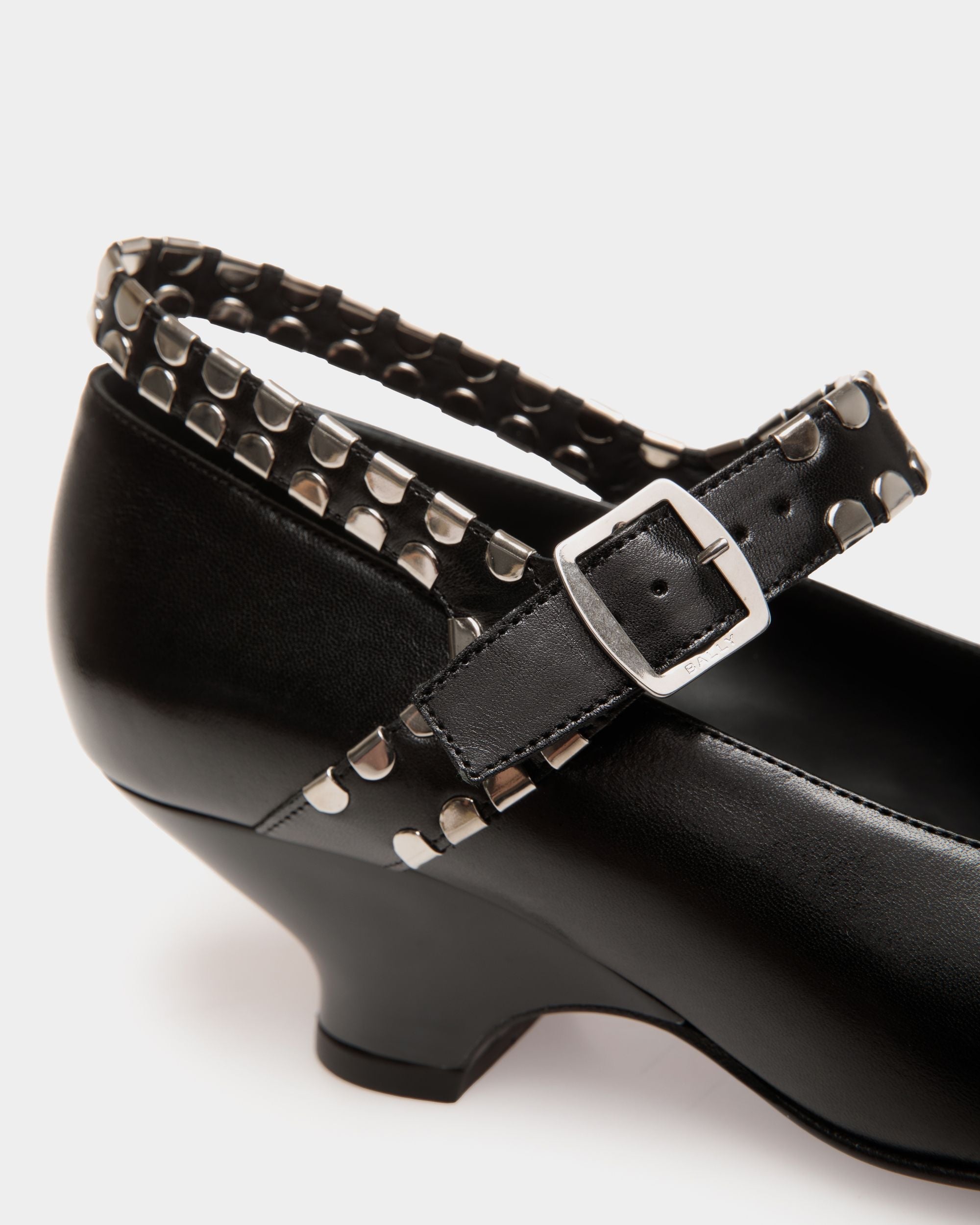Bally Global - Glendy Pump in Black Leather - Black