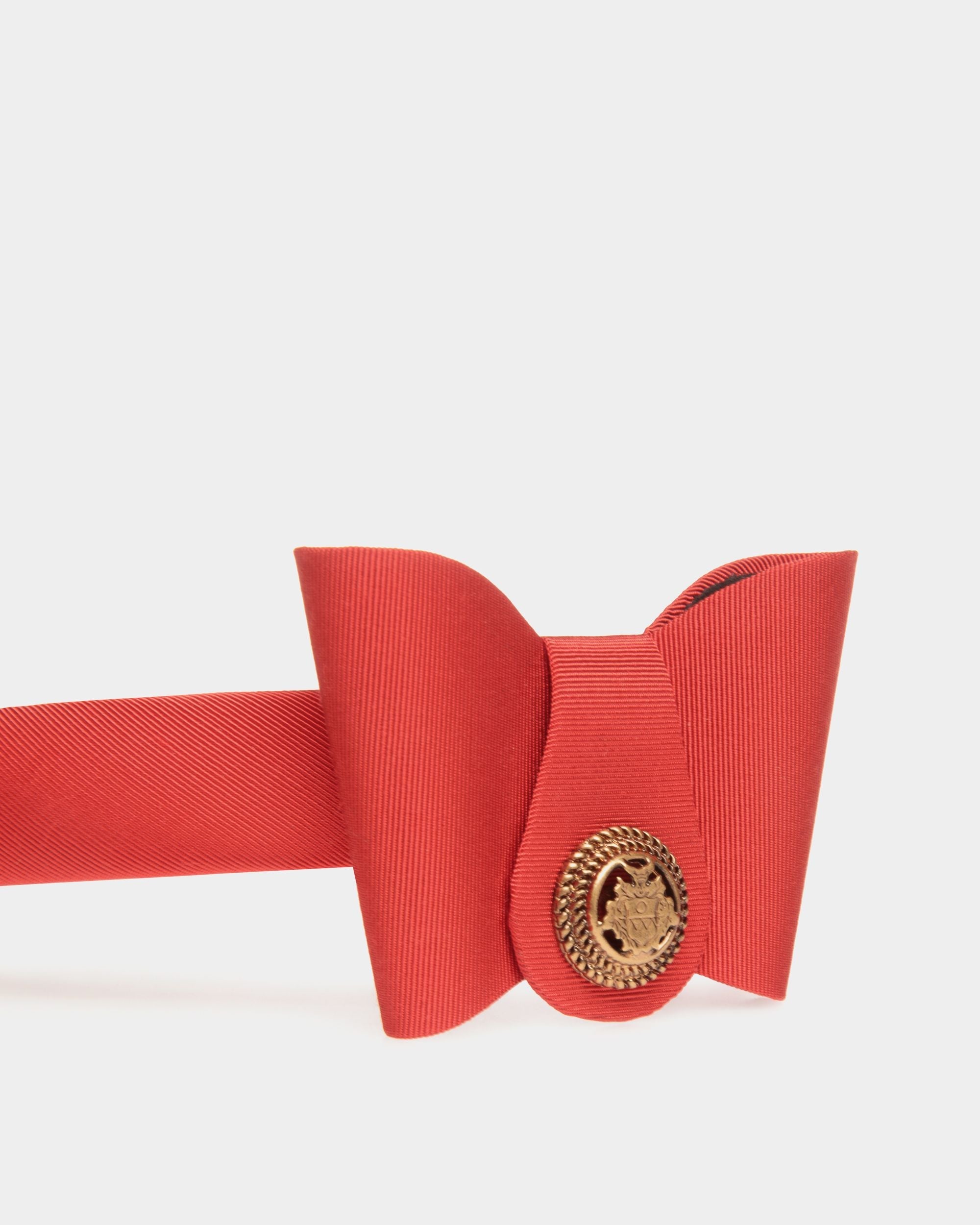 Bally Global - Bandeau Avec Nœud Bally Bow Rouge - Rouge