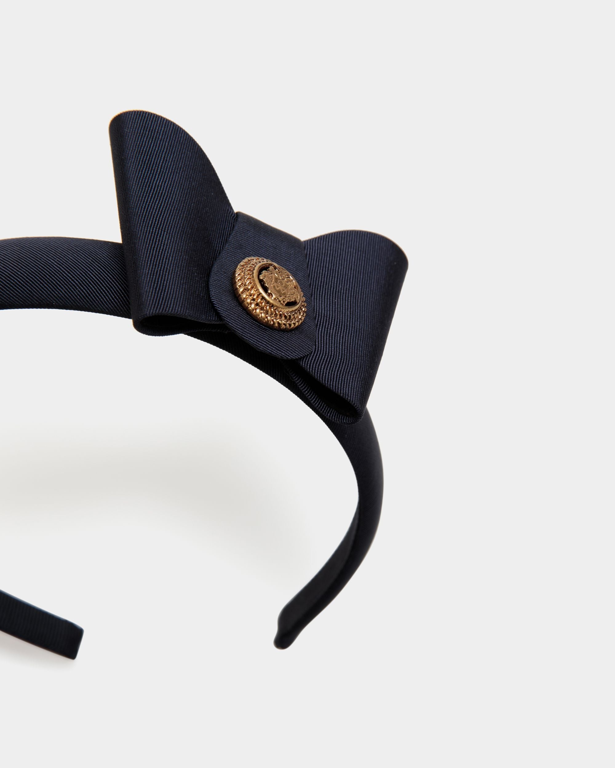 Bally Global - Bandeau Avec Nœud Bally Bow Navy Blue - Bleu