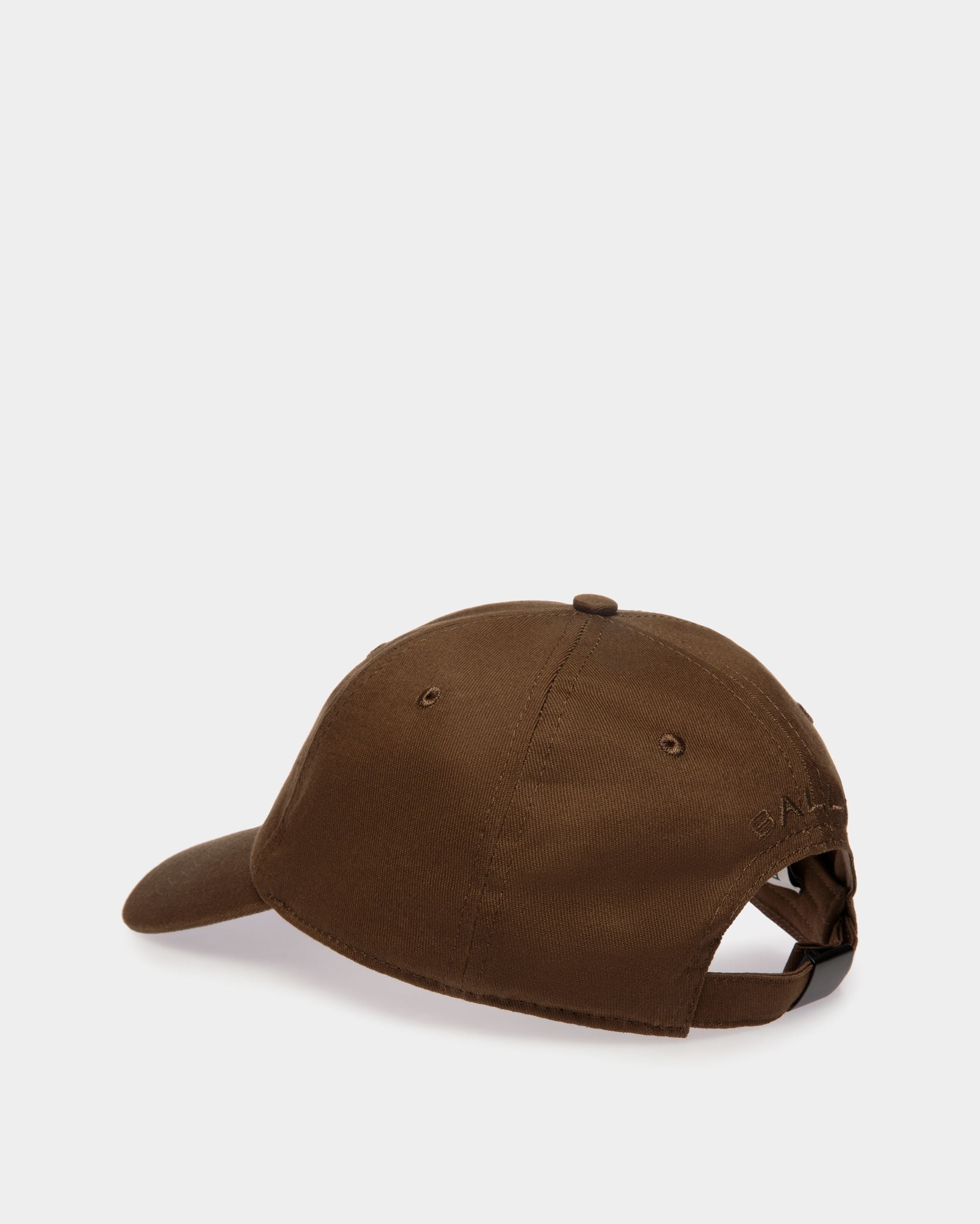 Bally Global - Baseball Hat in Military Green Cotton with a Bally Crest - Green