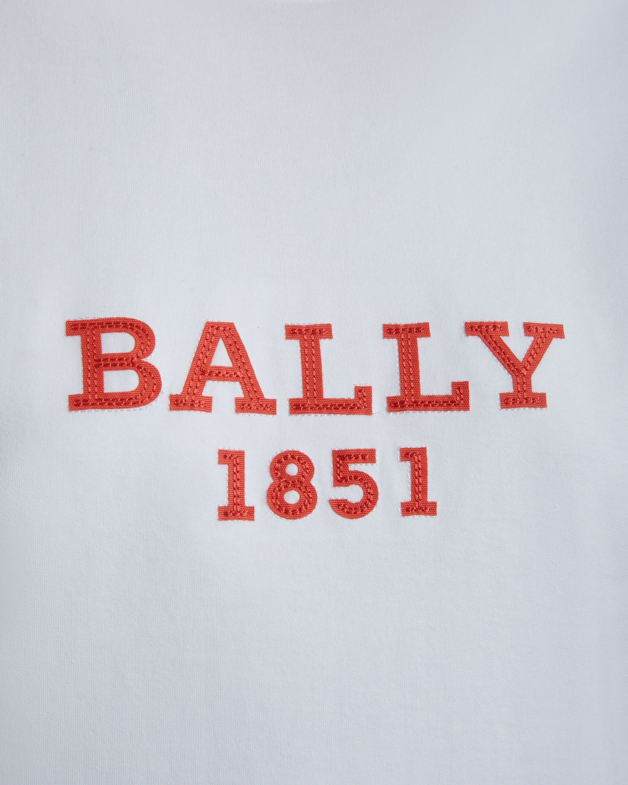 Bally Global - Cutsew T-Shirt In White Cotton - White
