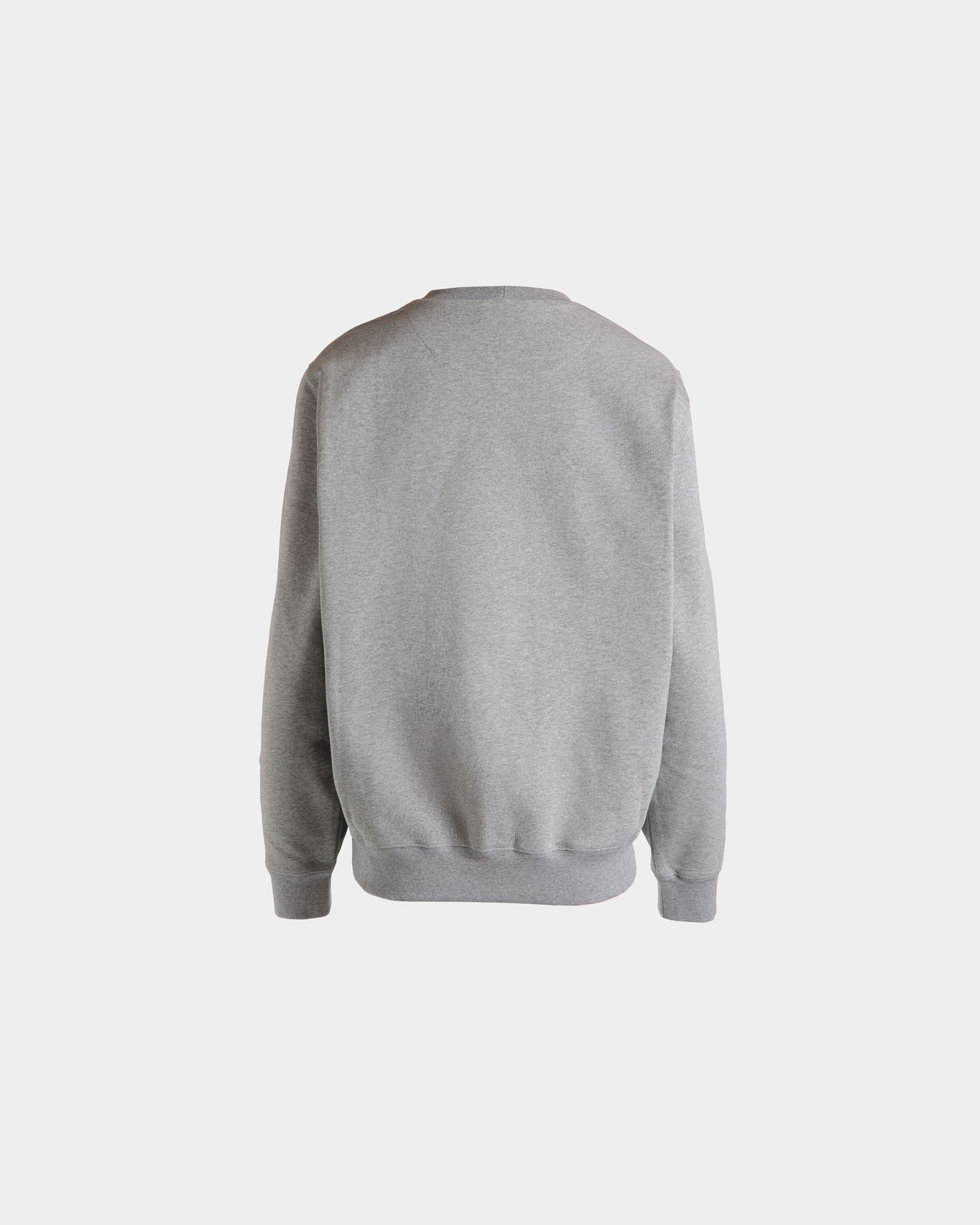 Bally Global - Sudadera De Cuello Redondo De Algodón Con Estampado Strawberry - Gris