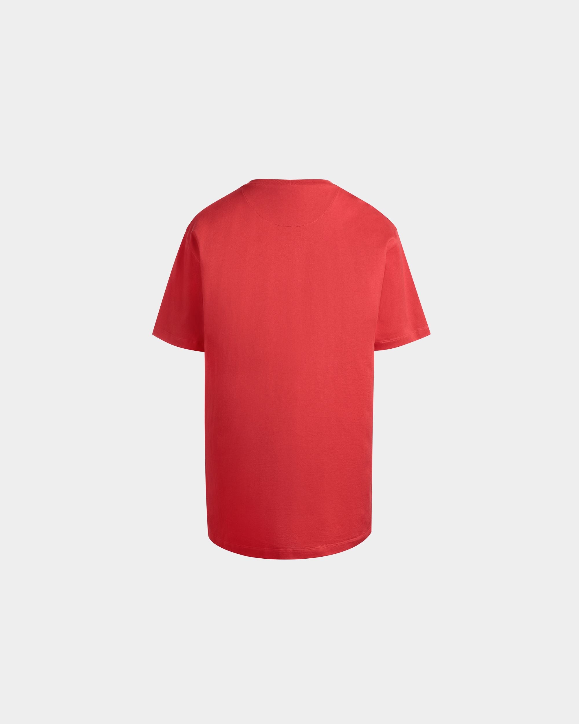 Bally Global - Cutsew T-Shirt In Red Cotton - Red