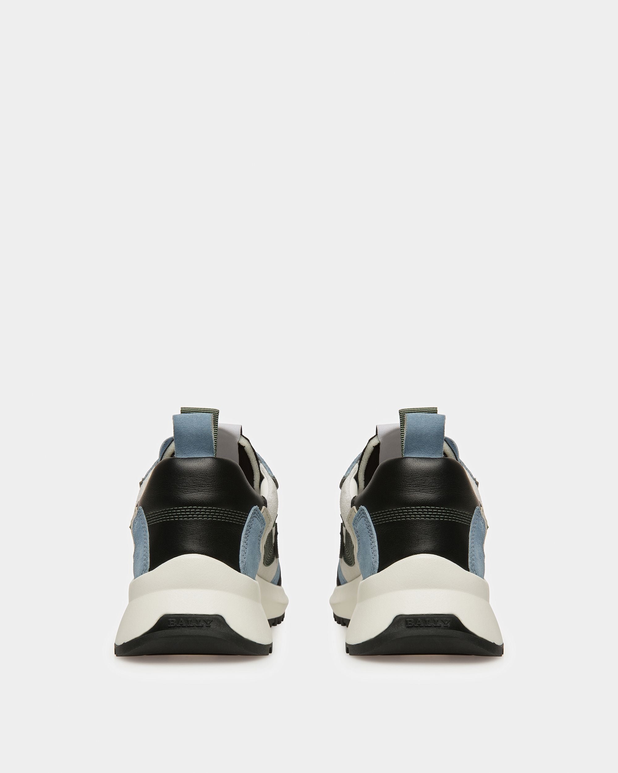 Bally Global - Darky Leather Sneakers In Black - Multicolor