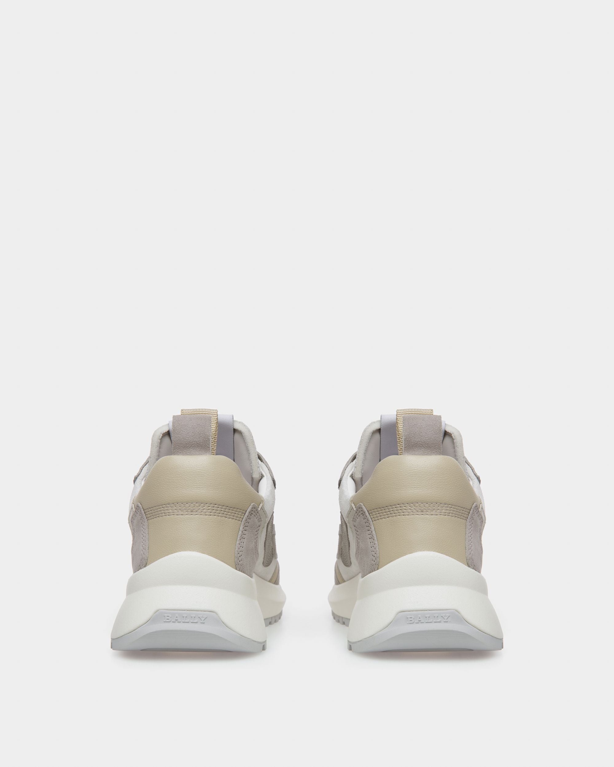 Bally Global - Darky Leather Sneakers In Grey - Multicolor