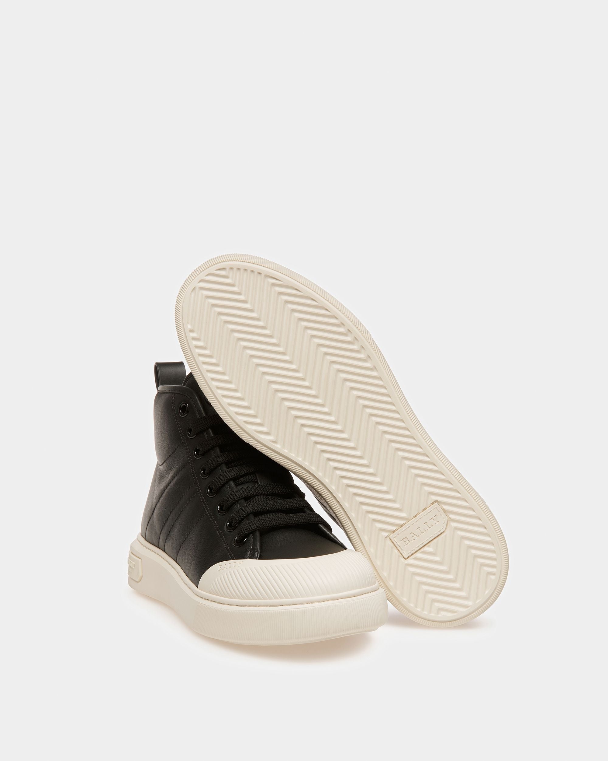 Bally Global - Maren Zapatillas De Piel En Negro - Negro