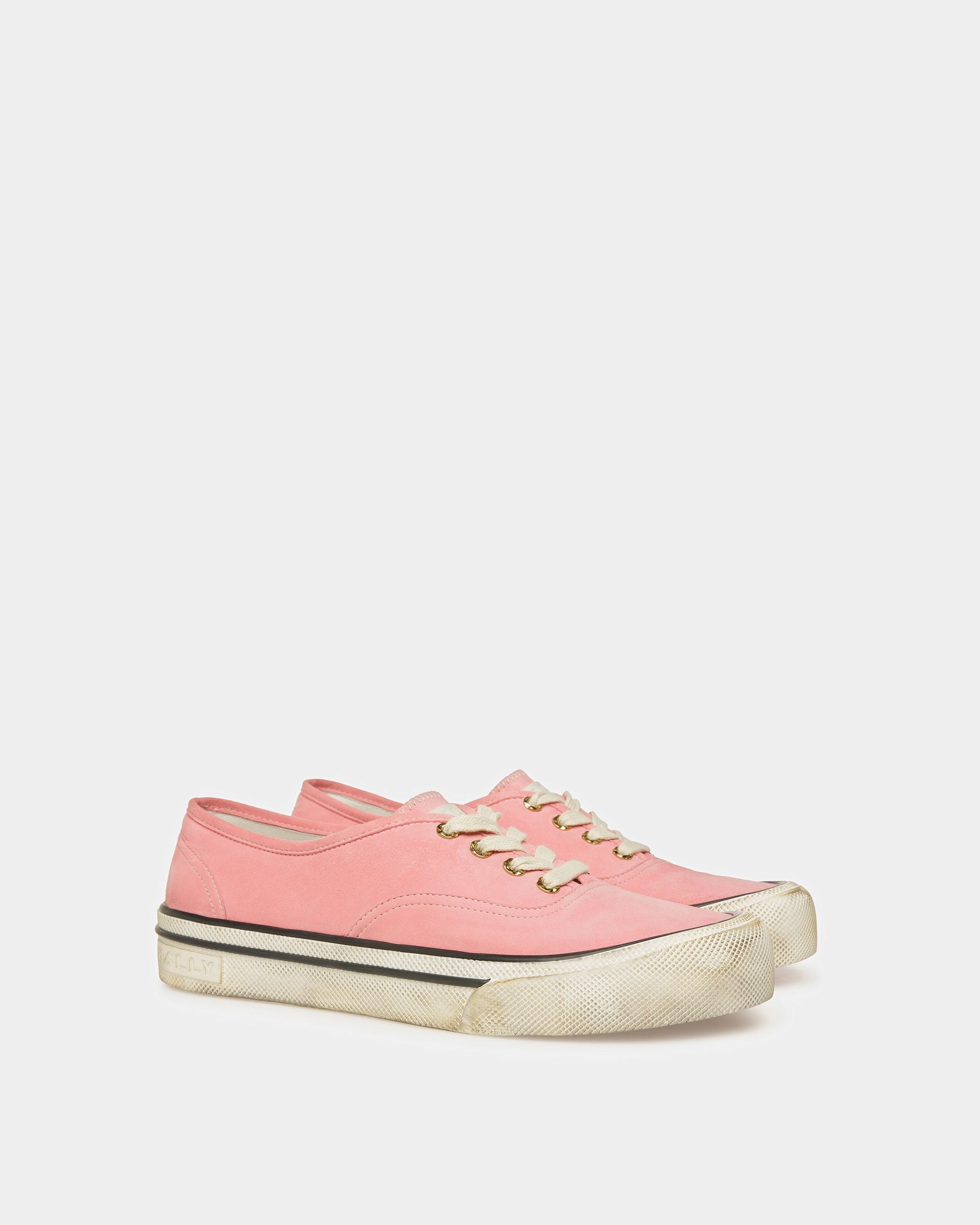 Bally Global - Zapatillas Santa Ana De Ante - Rosa