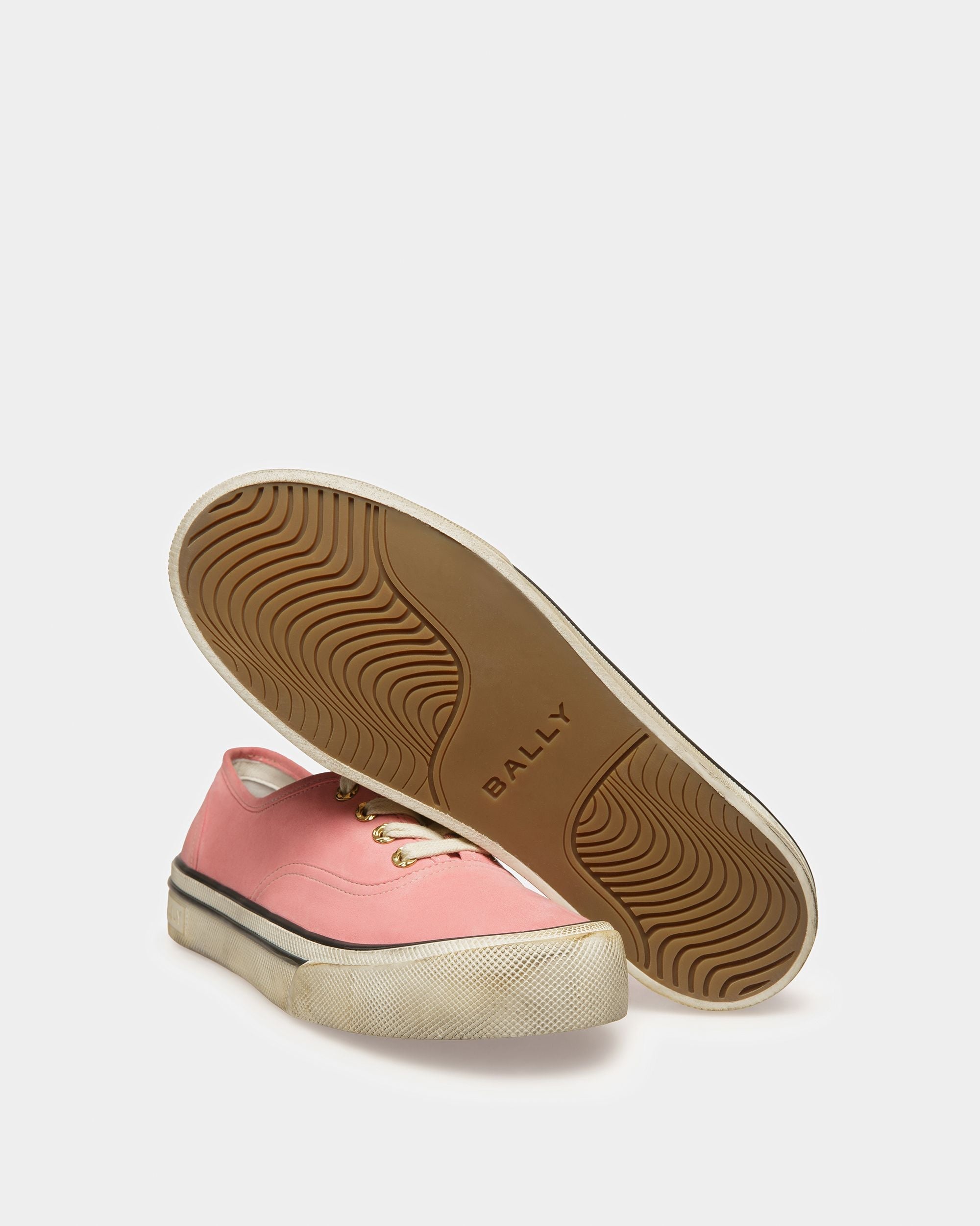 Bally Global - Zapatillas Santa Ana De Ante - Rosa