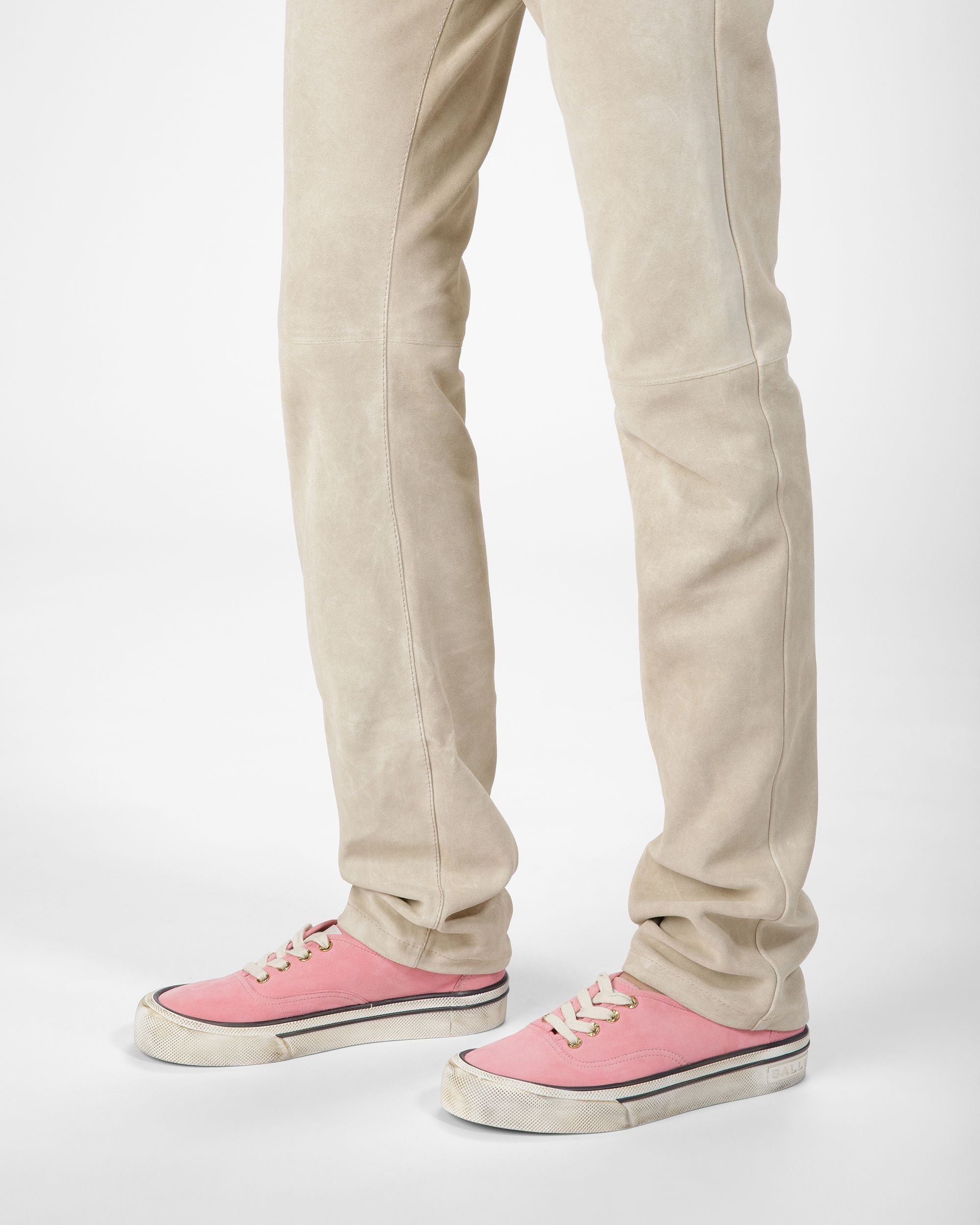 Bally Global - Zapatillas Santa Ana De Ante - Rosa