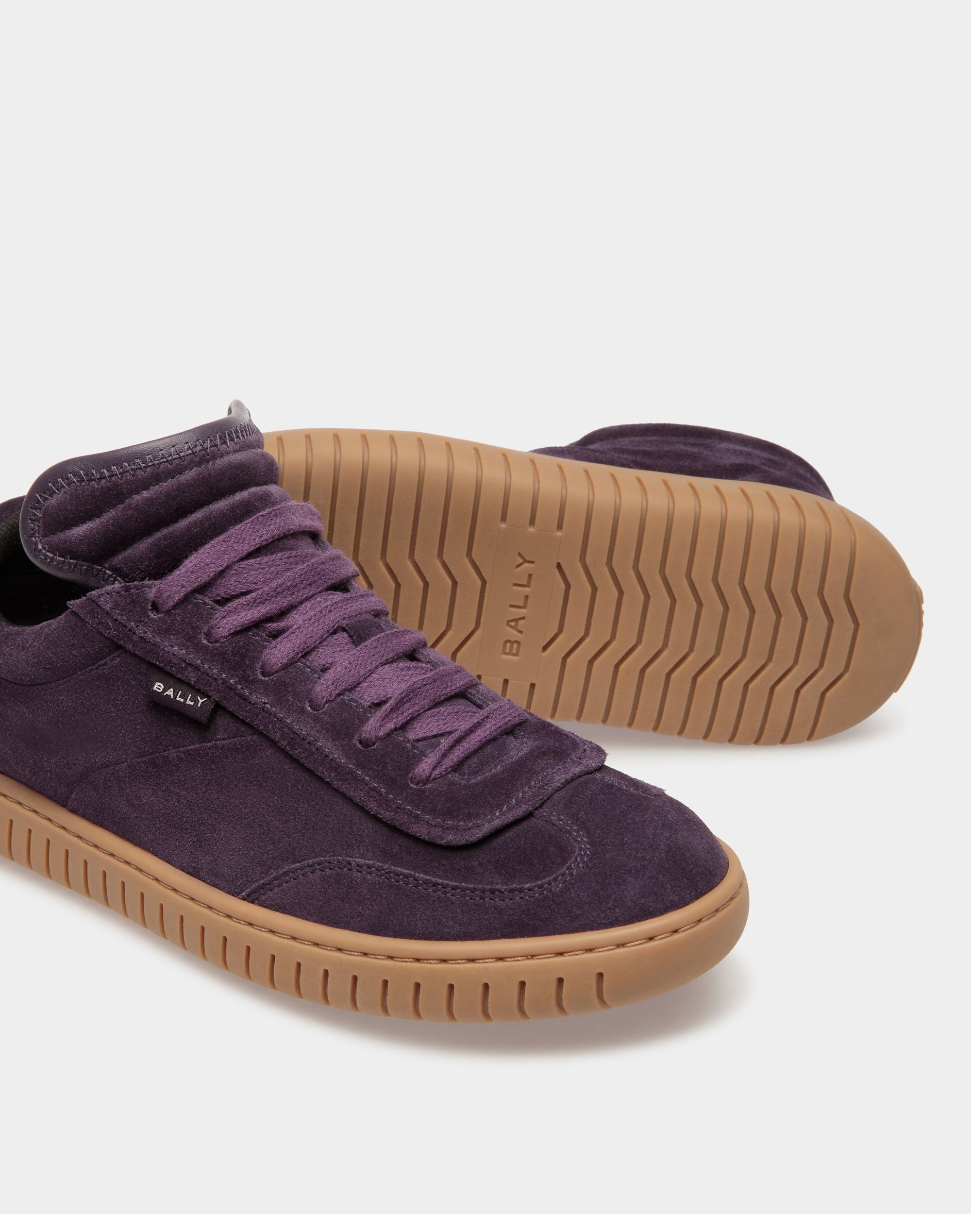 Bally Global - Zapatillas Player De Piel Color Orquídea Y Ámbar - Multicolor