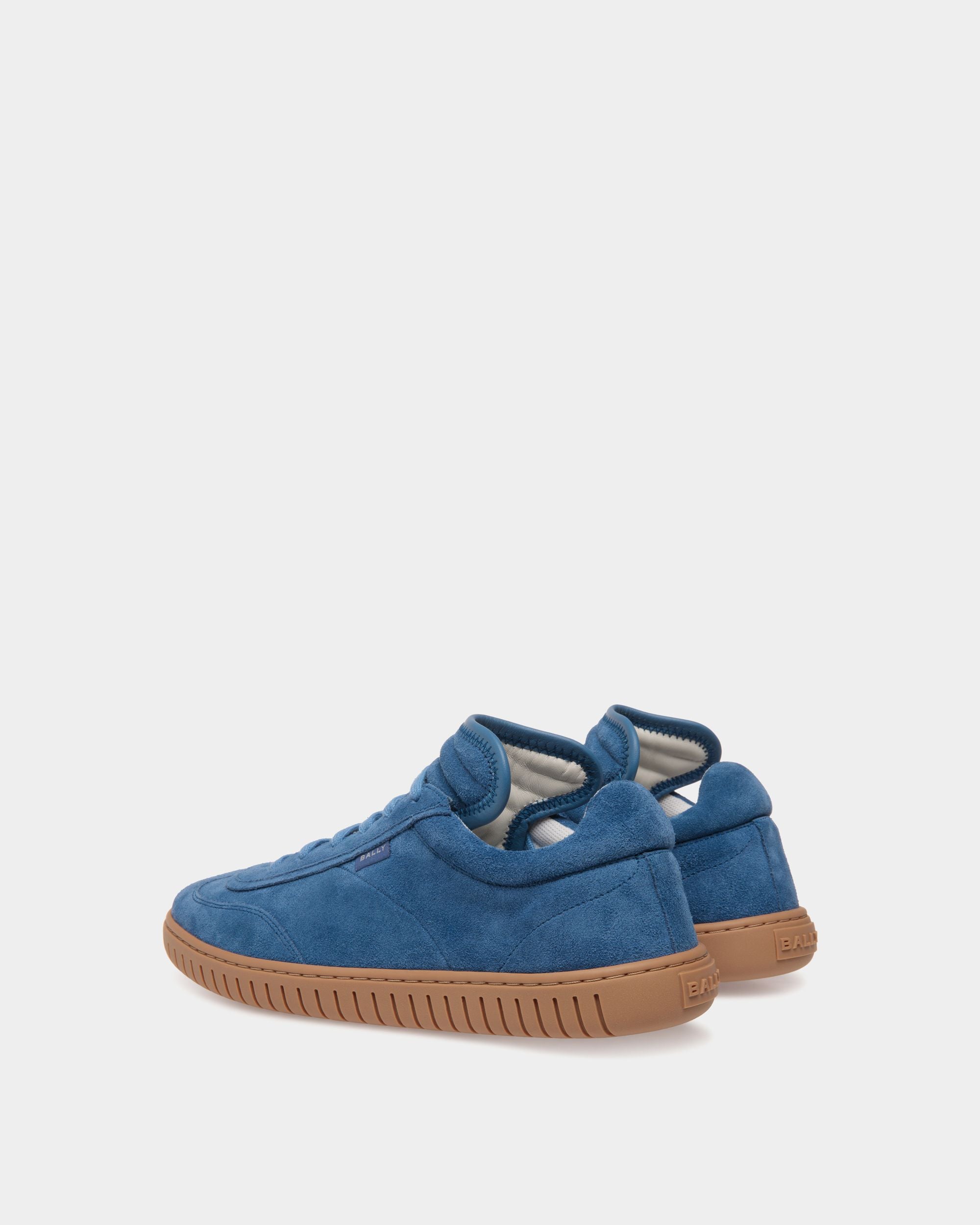 Bally Global - Player Sneaker In Blue Leather - Blue