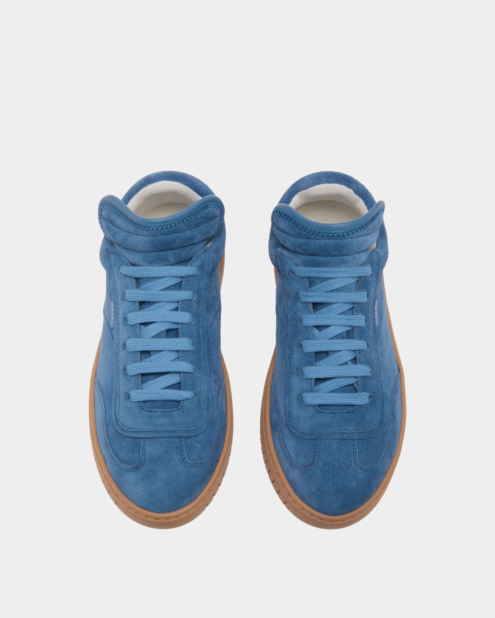 Bally Global - Player Sneaker In Blue Leather - Blue
