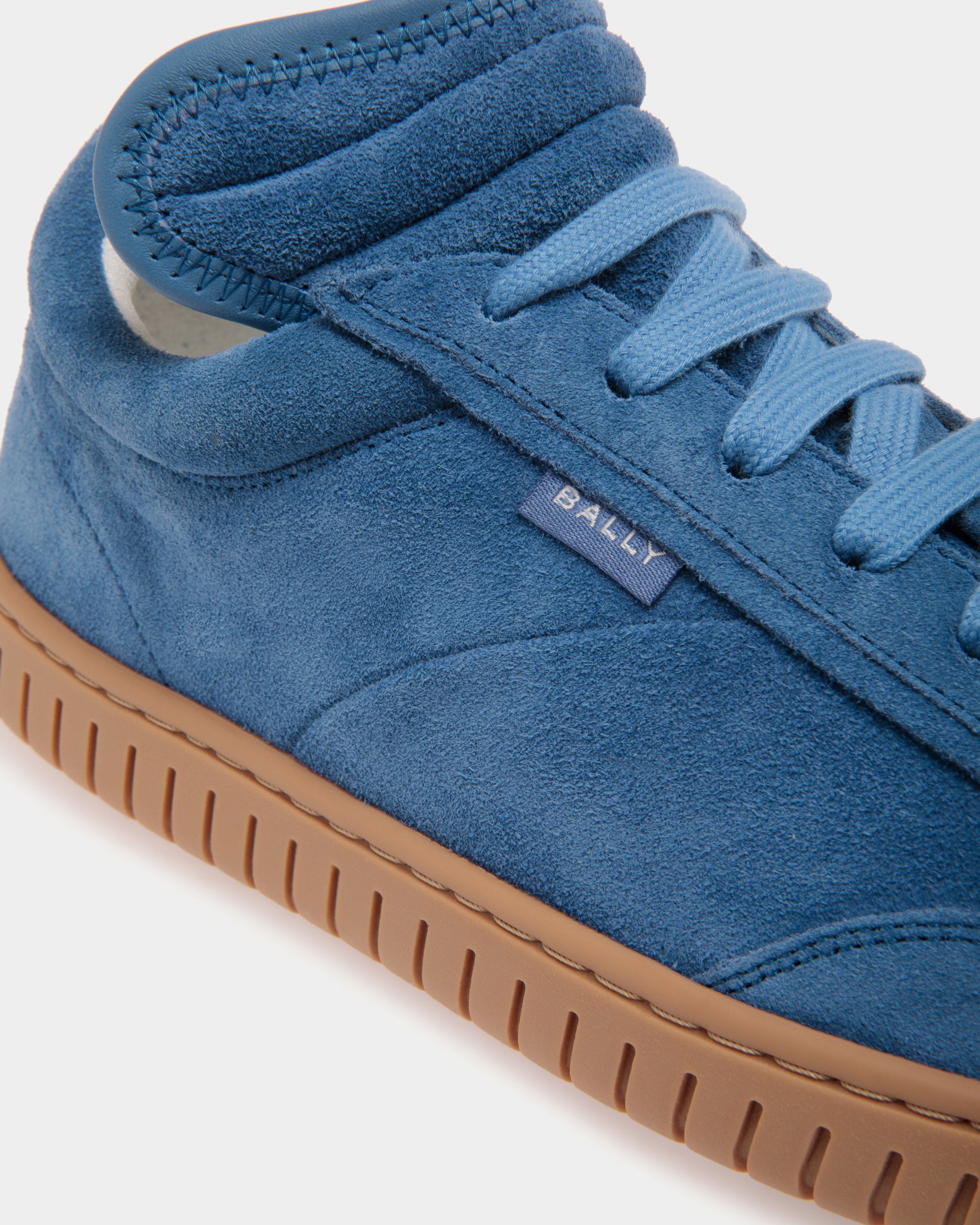 Bally Global - Player Sneaker In Blue Leather - Blue