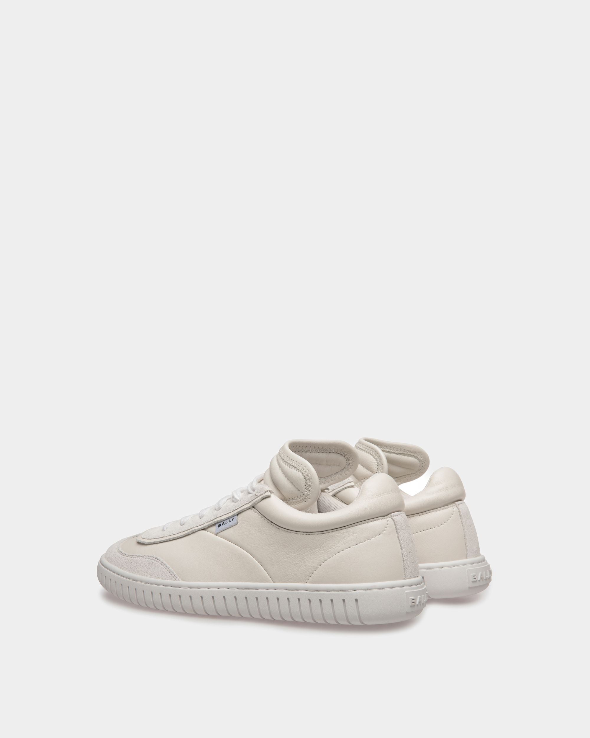 Bally Global - Zapatillas Player De Piel Blanca - Blanco