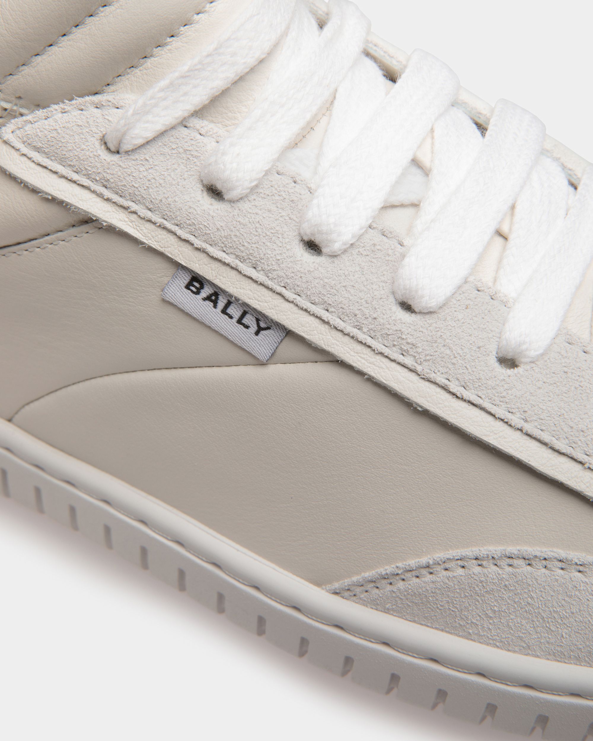 Bally Global - Zapatillas Player De Piel Blanca - Blanco