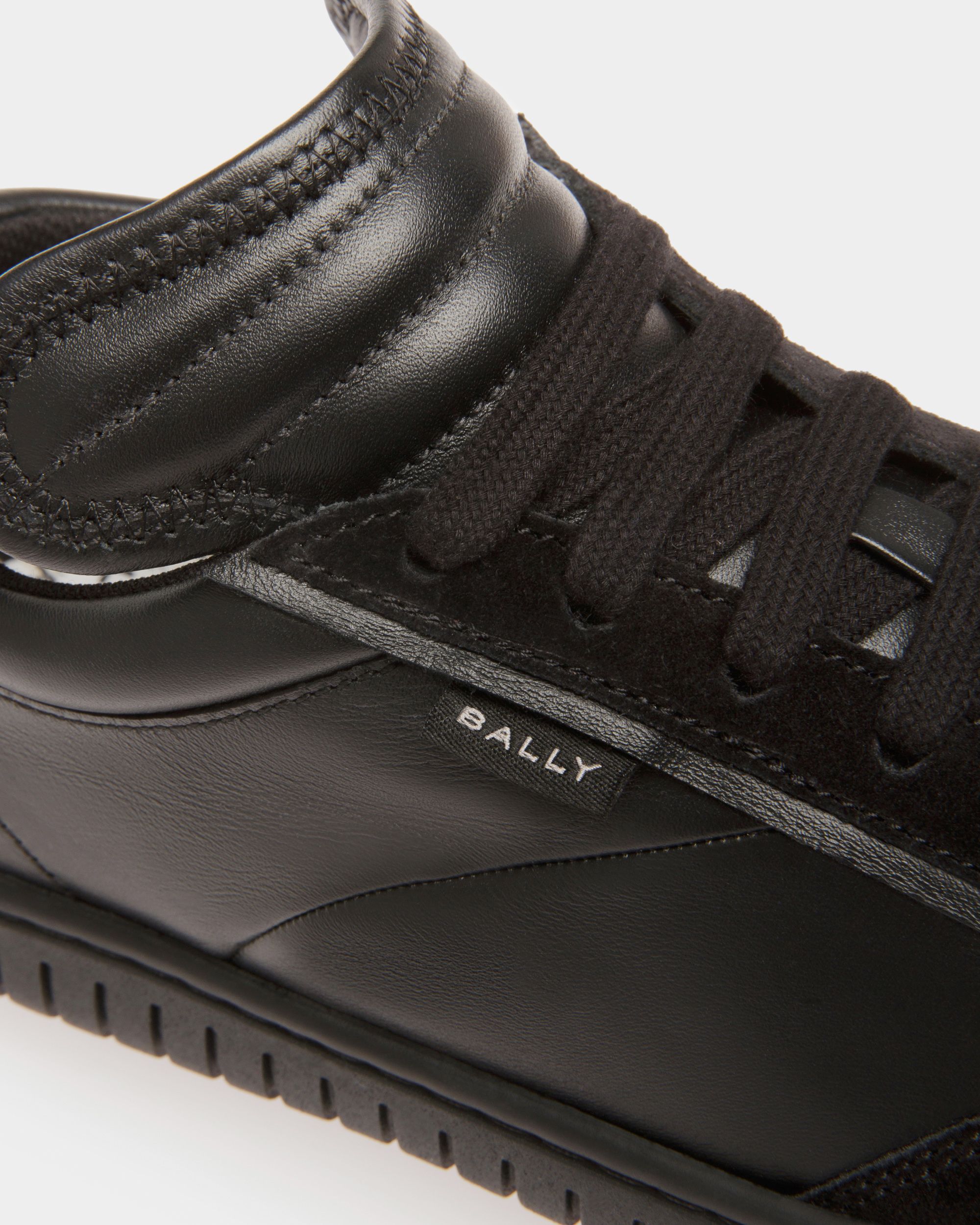 Bally Global - Player Sneakers In Black Leather - Negro