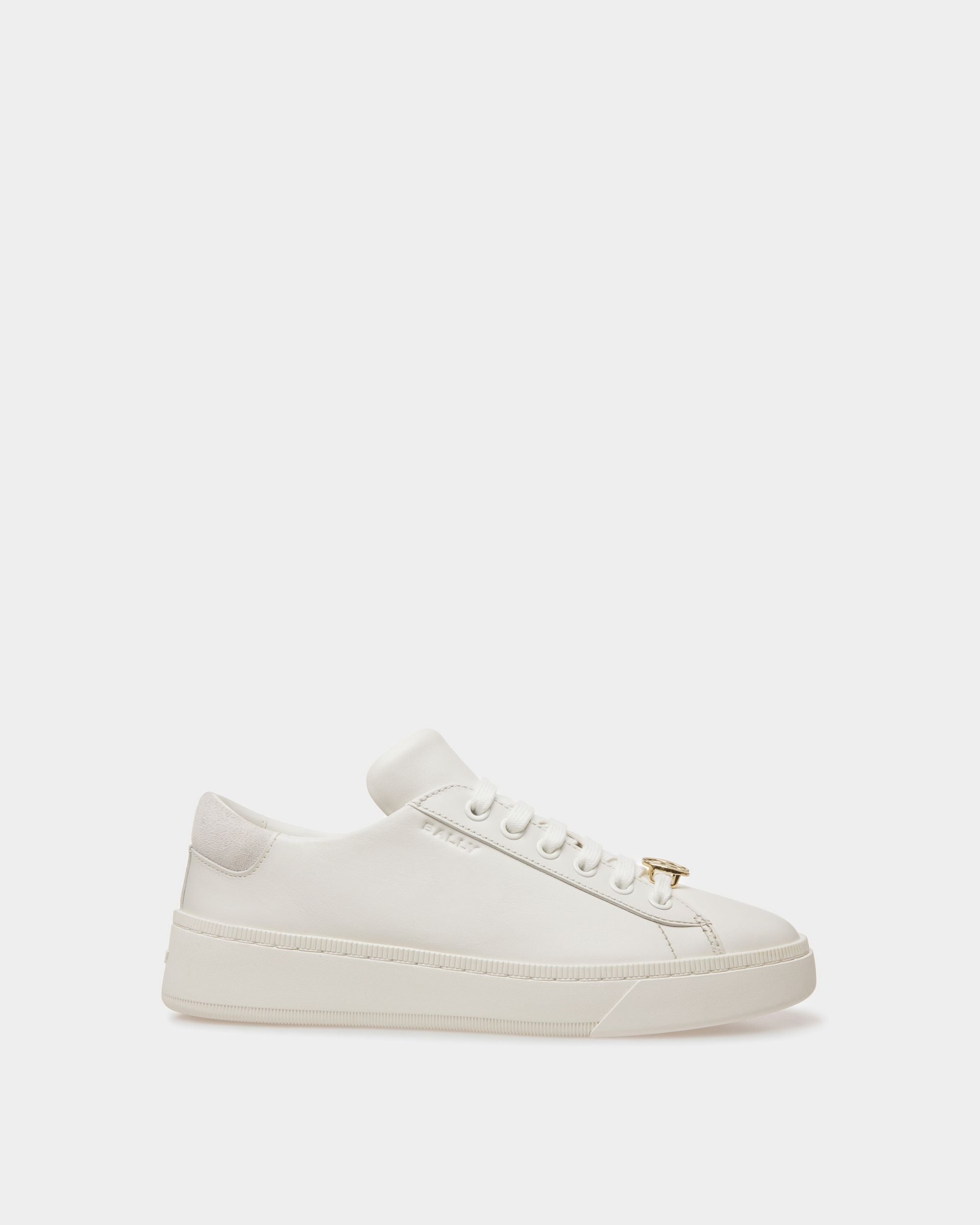 Bally Global - Zapatillas Raise De Piel Blanca - Blanco