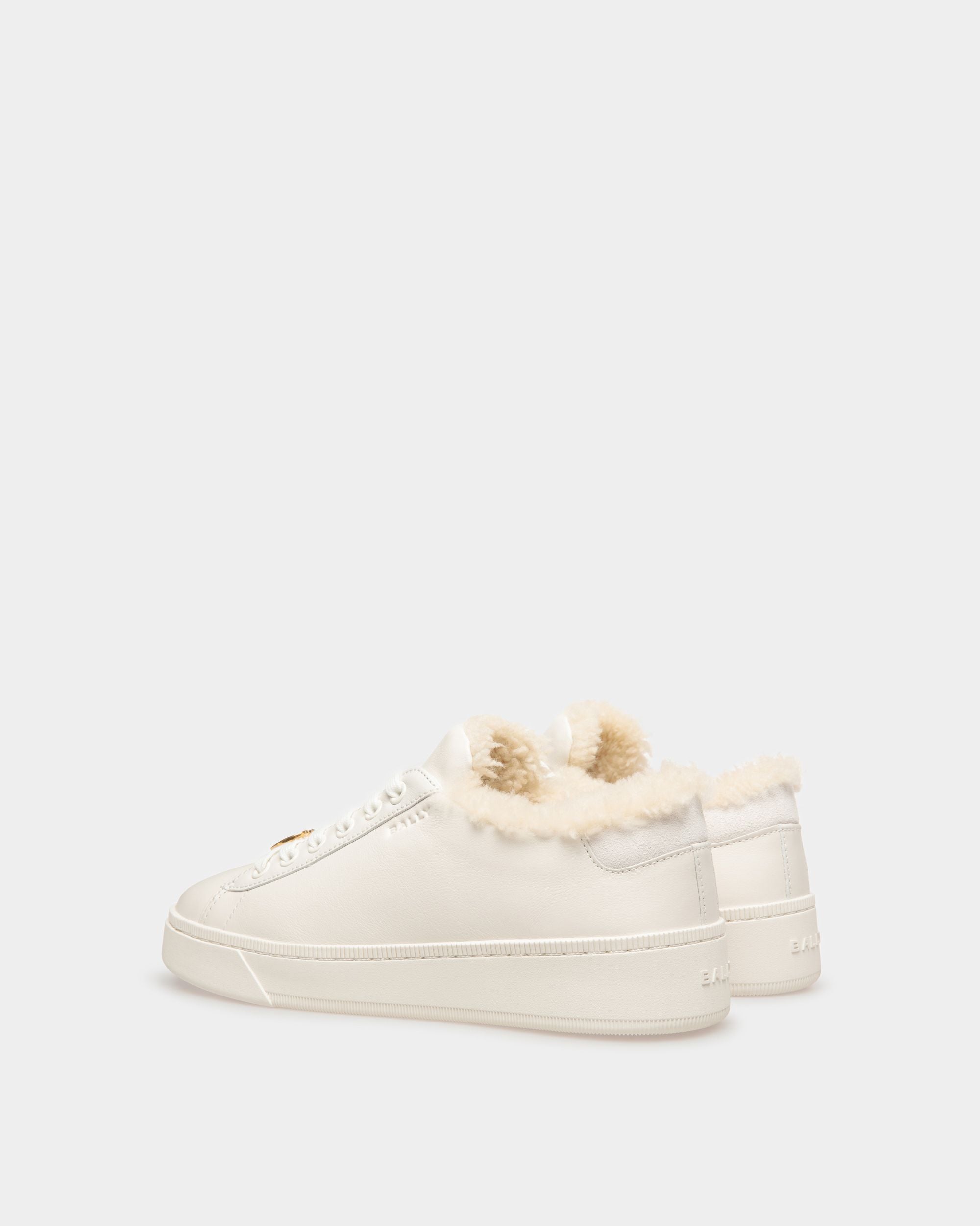 Bally Global - Sneakers Raise En Cuir Blanc - Blanc