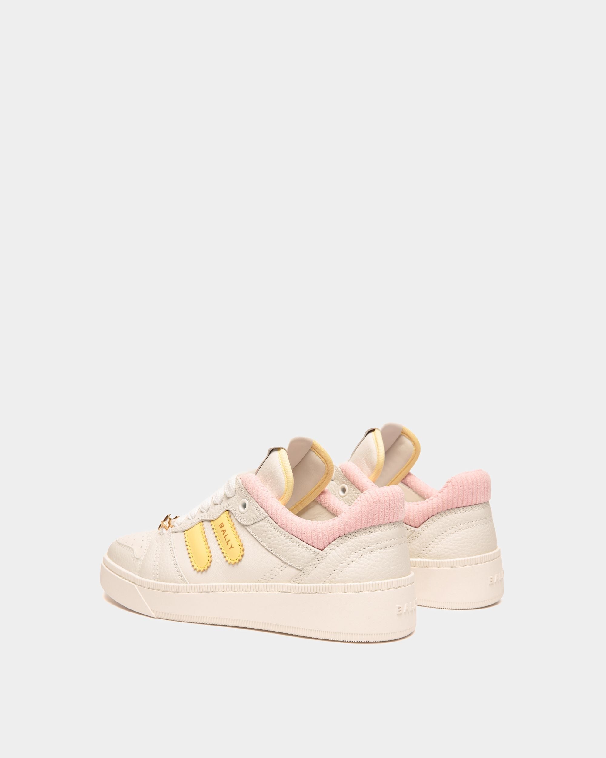 Bally Global - Raise Sneaker In Multicolor Leather - White