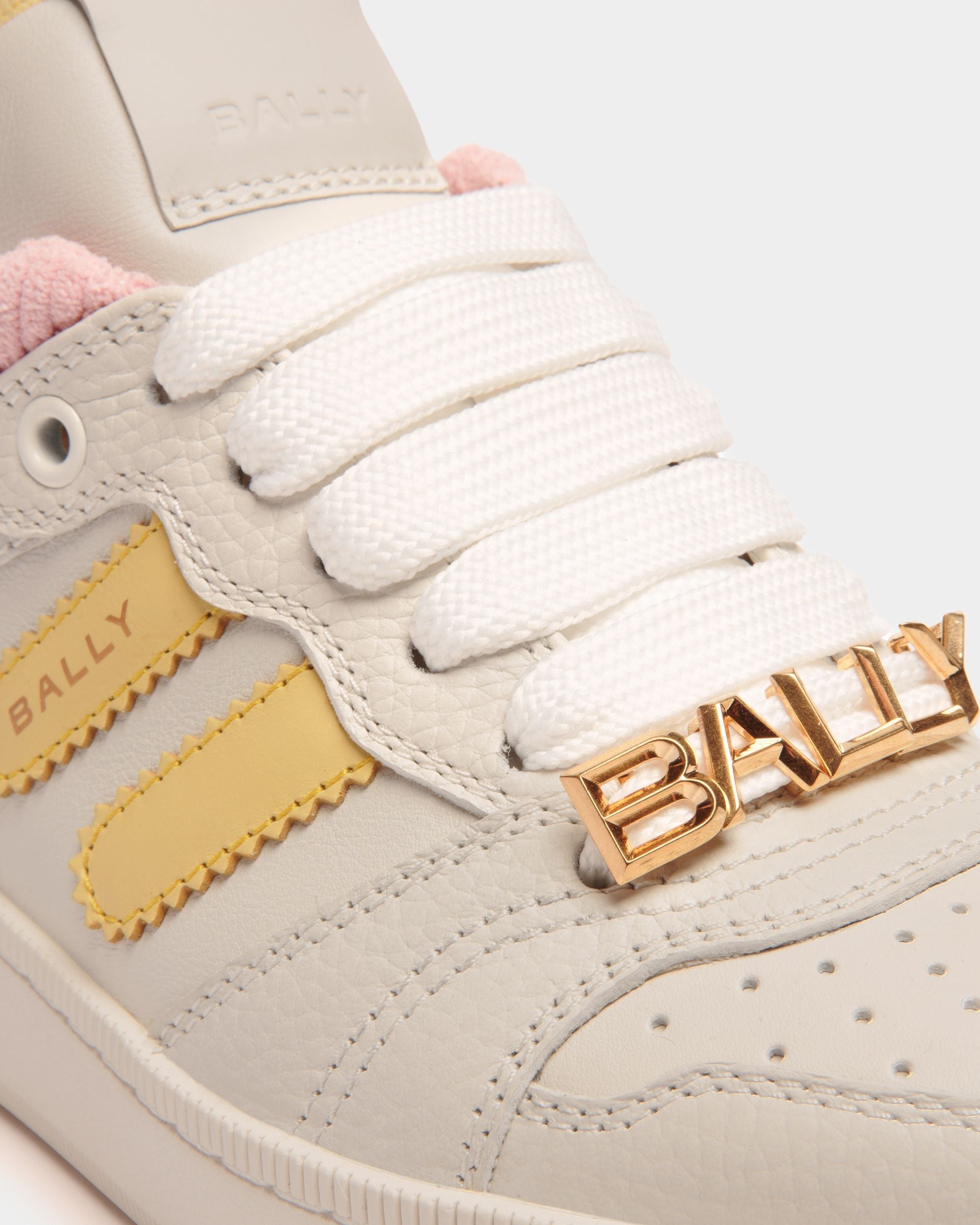 Bally Global - Raise Sneaker In Multicolor Leather - White