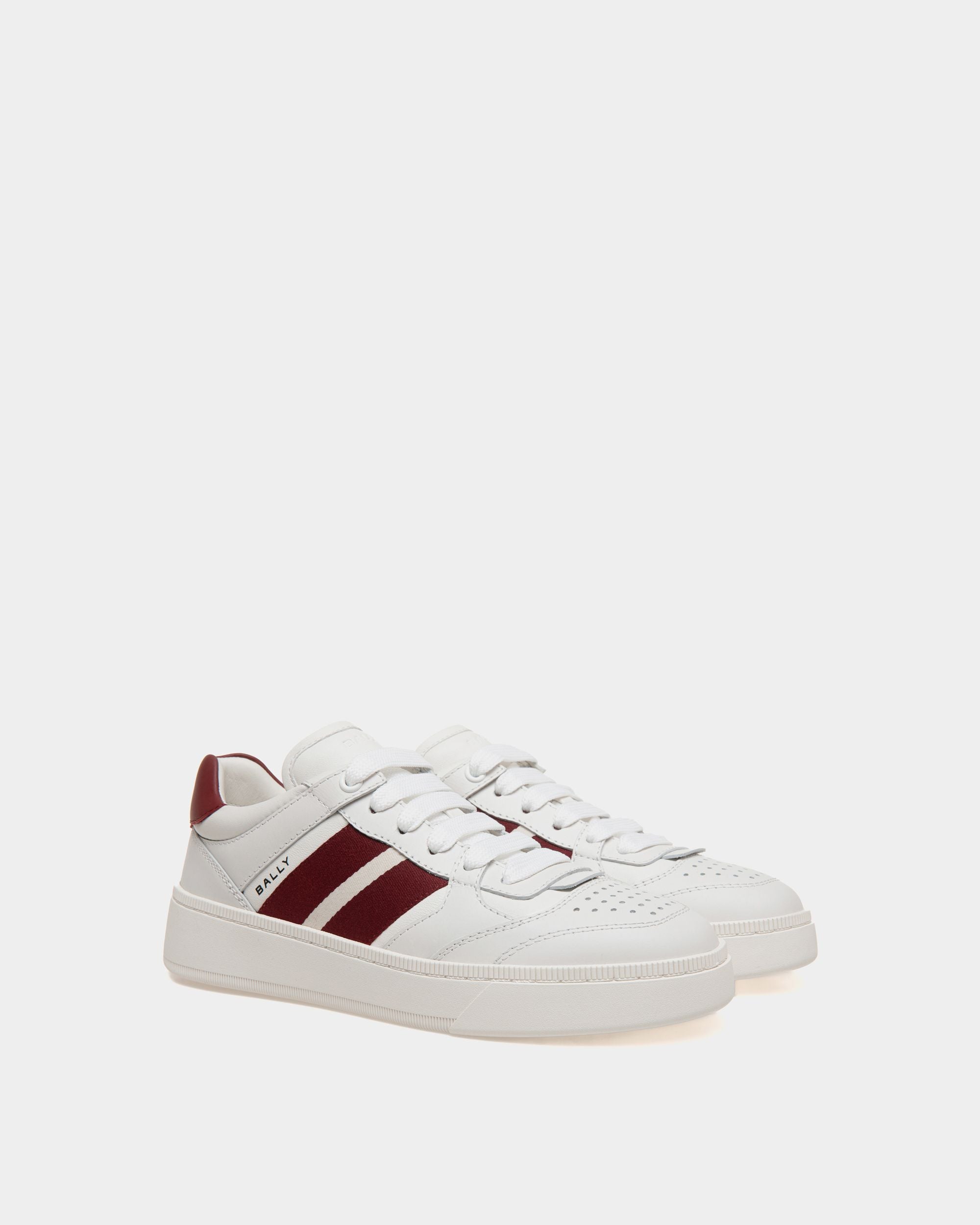 Bally Global - Raise Sneaker In White Leather - White