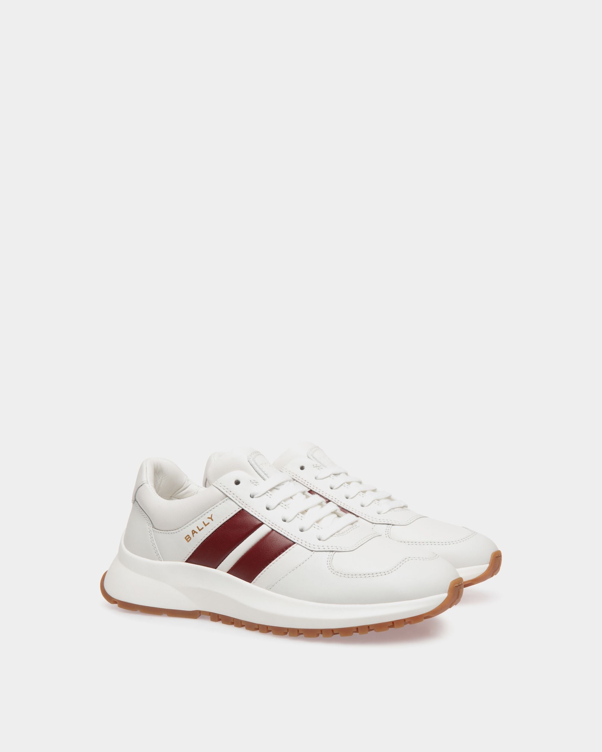 Bally Global - Outline Sneaker In White Leather - White
