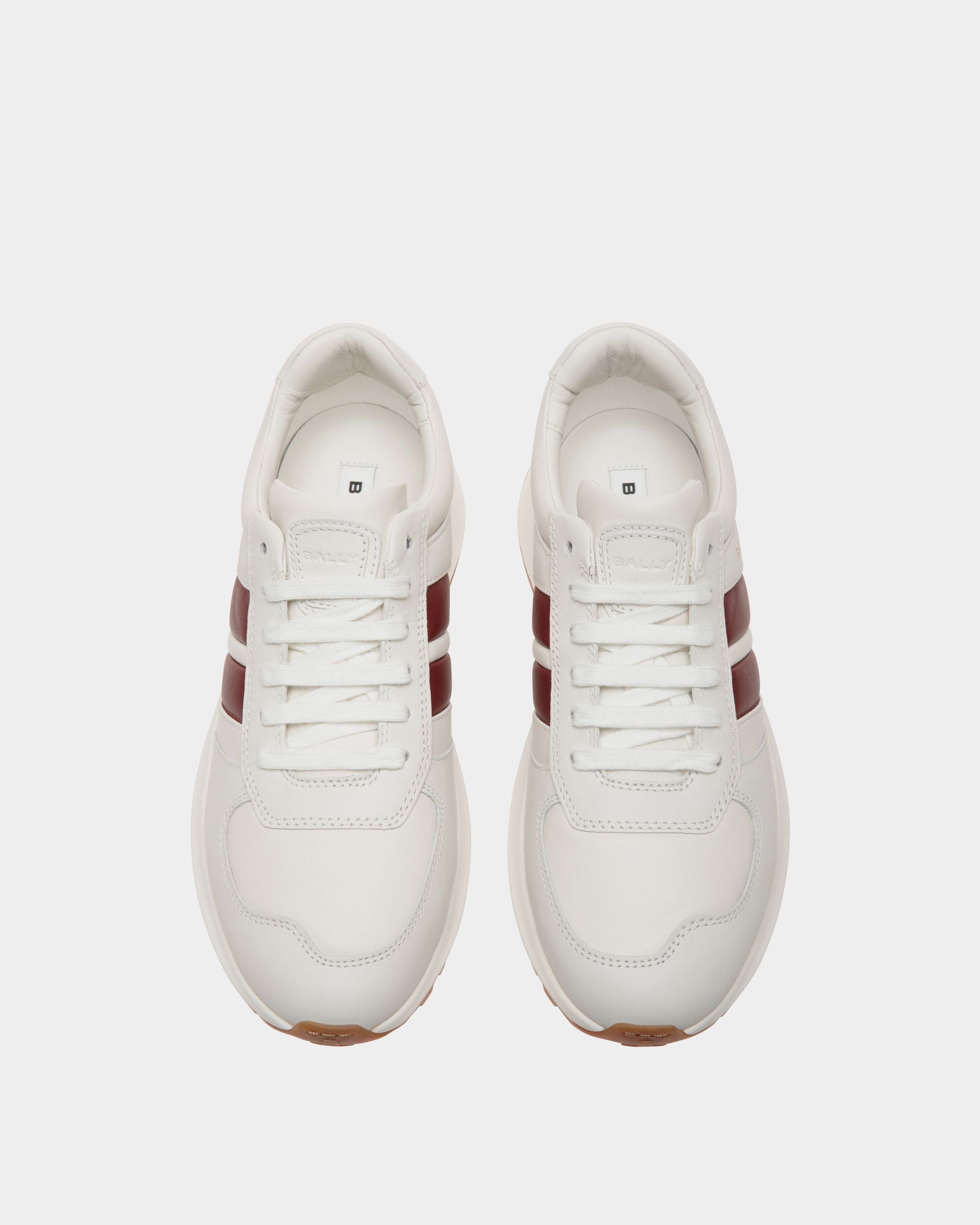 Bally Global - Outline Sneaker In White Leather - White