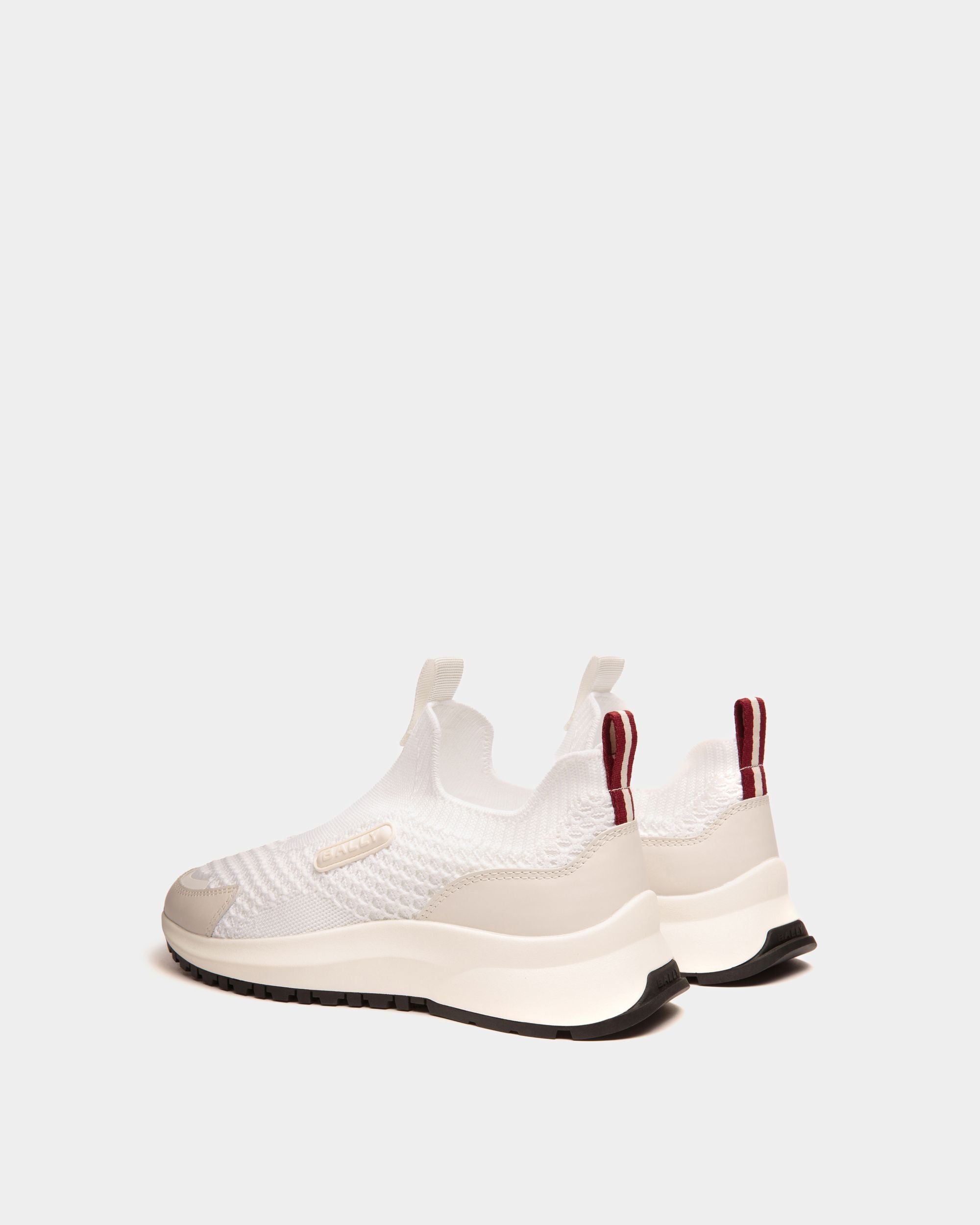 Bally Global - Outline Sneaker in White Knit - White