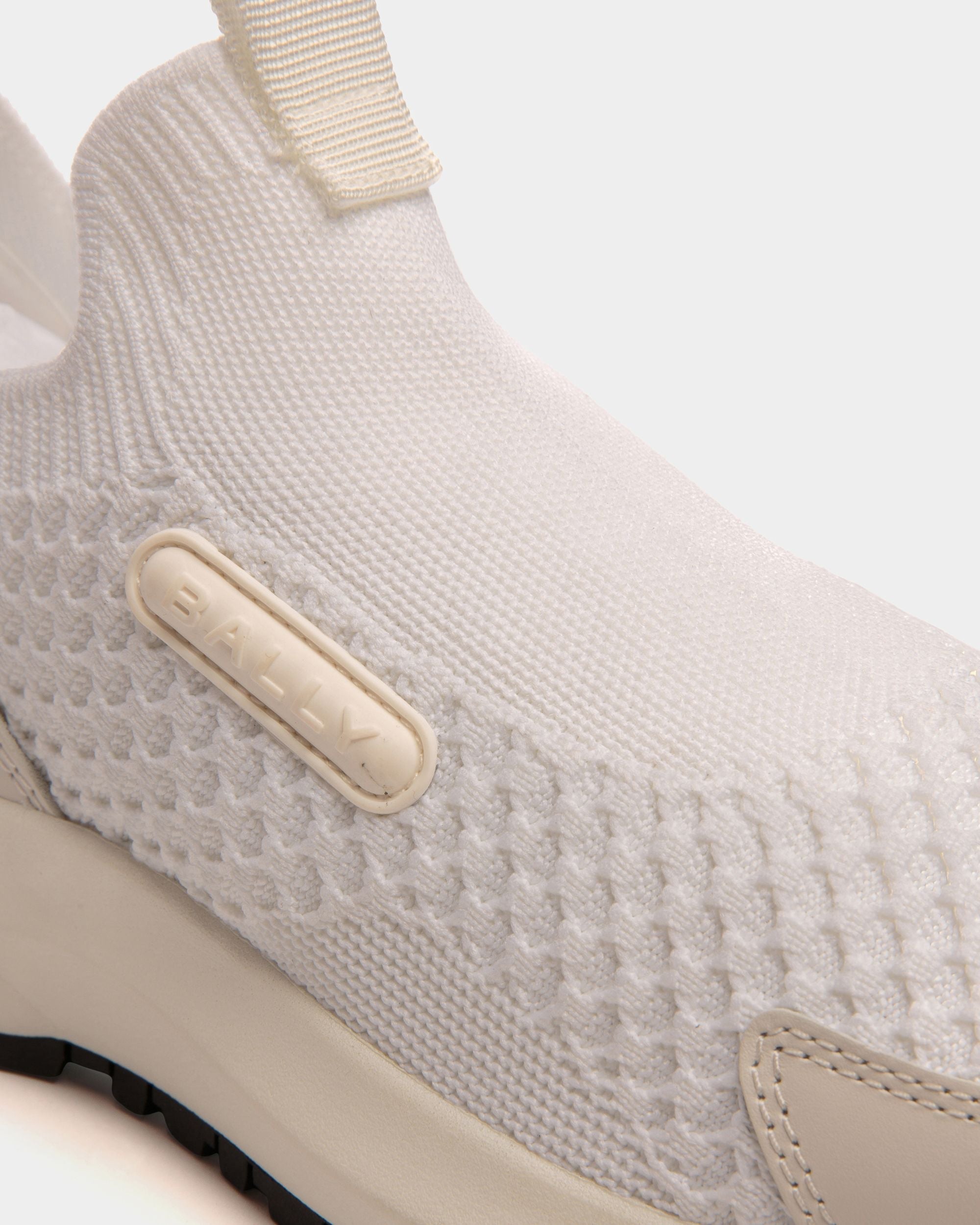 Bally Global - Outline Sneaker in White Knit - White