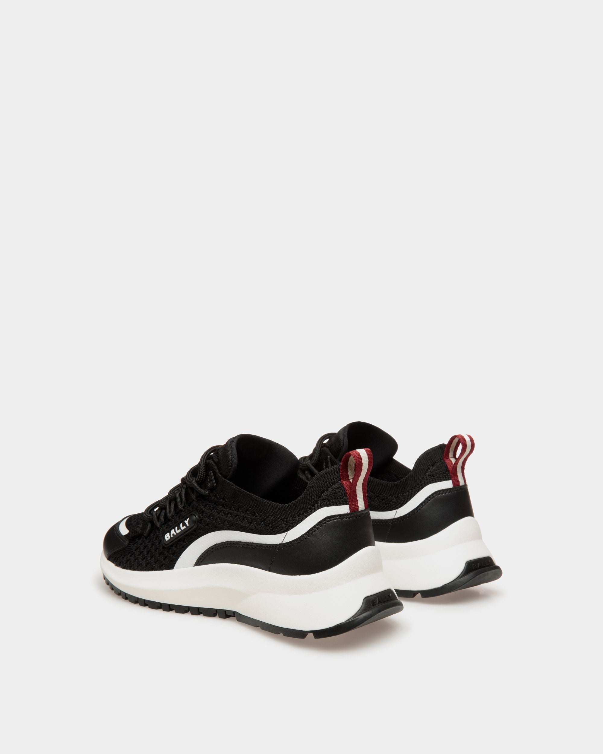 Bally Global - Outline Sneaker in Black Knit - Black