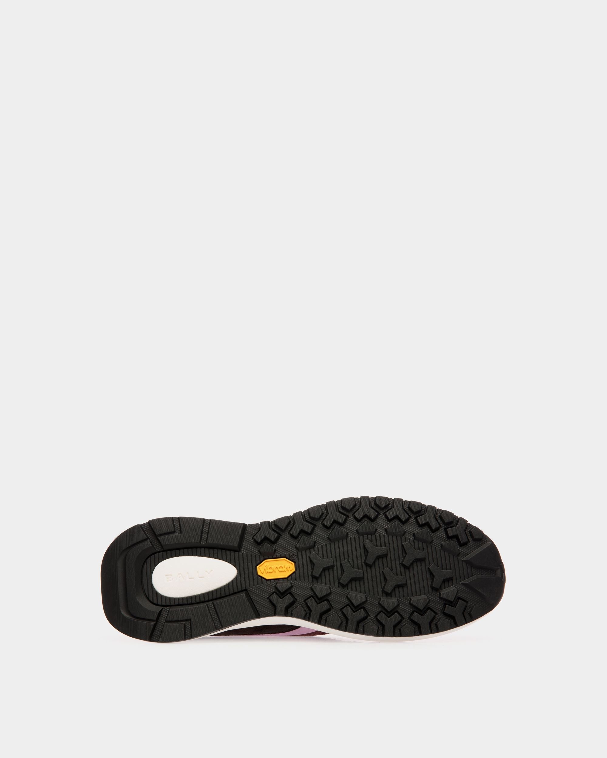 Bally Global - Sneaker Outline En Maille Andorra - Bordeaux