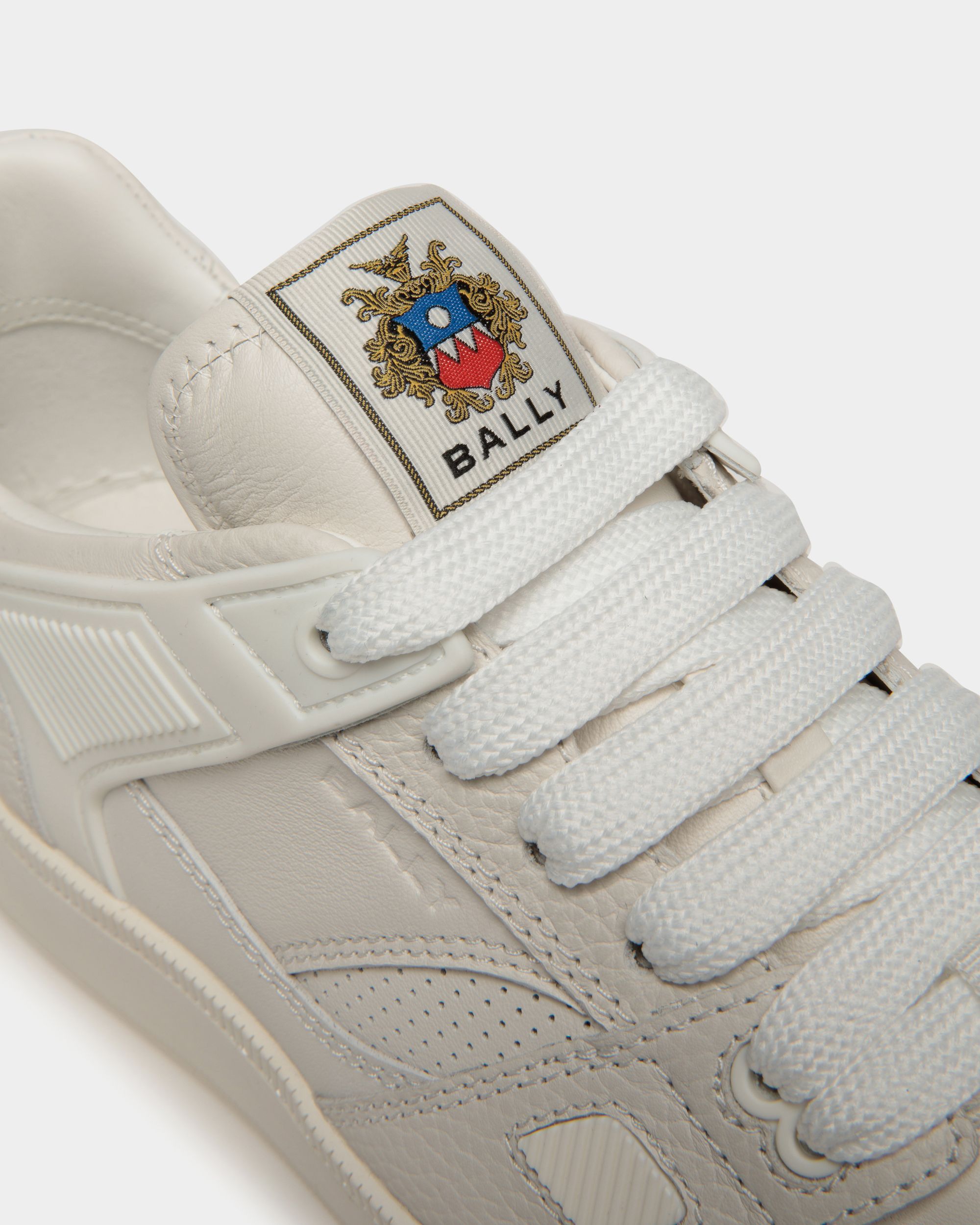 Bally Global - Zapatilla Raise De Piel Blanca - Blanco