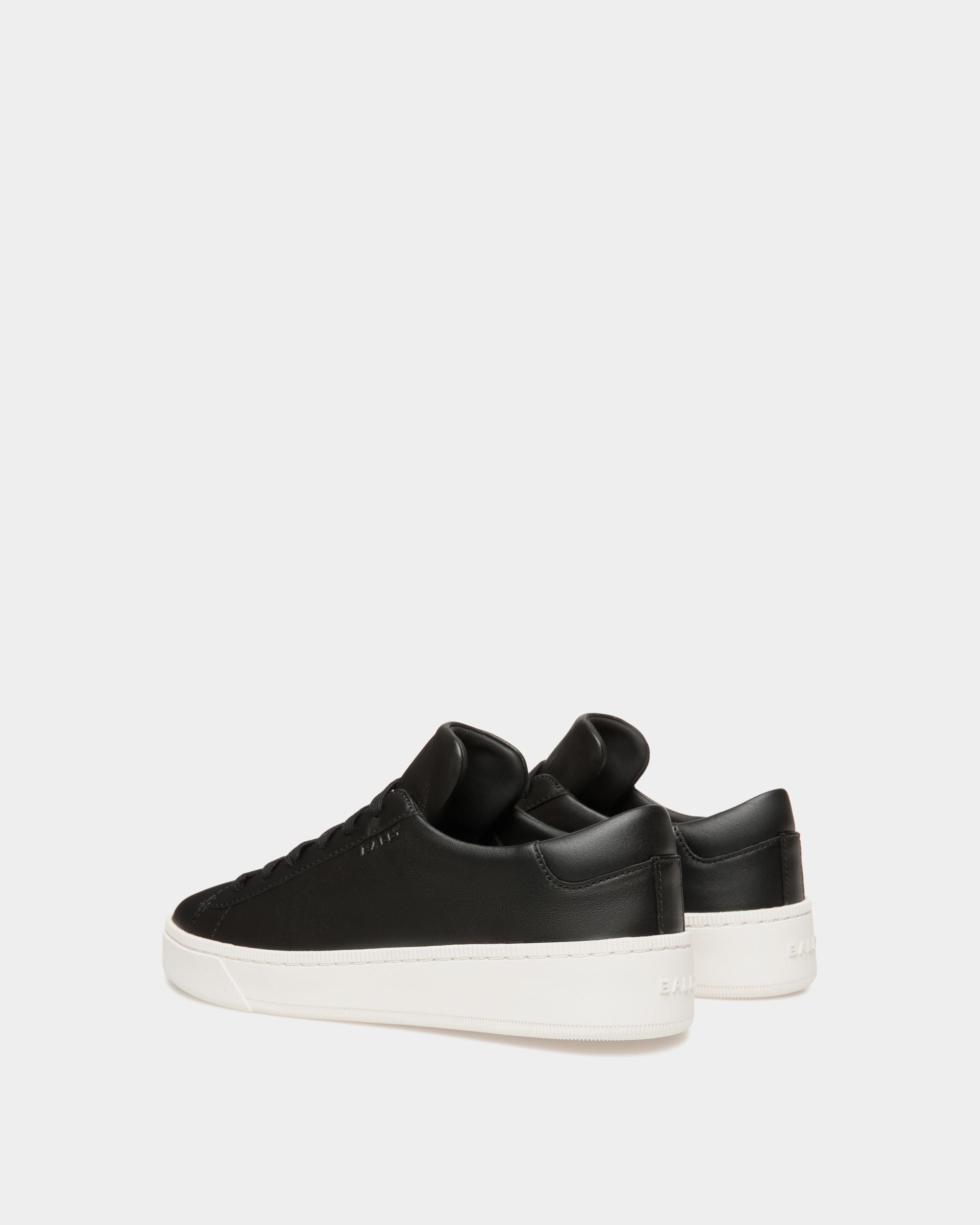 Bally Global - Zapatilla Raise De Piel Negra - Negro