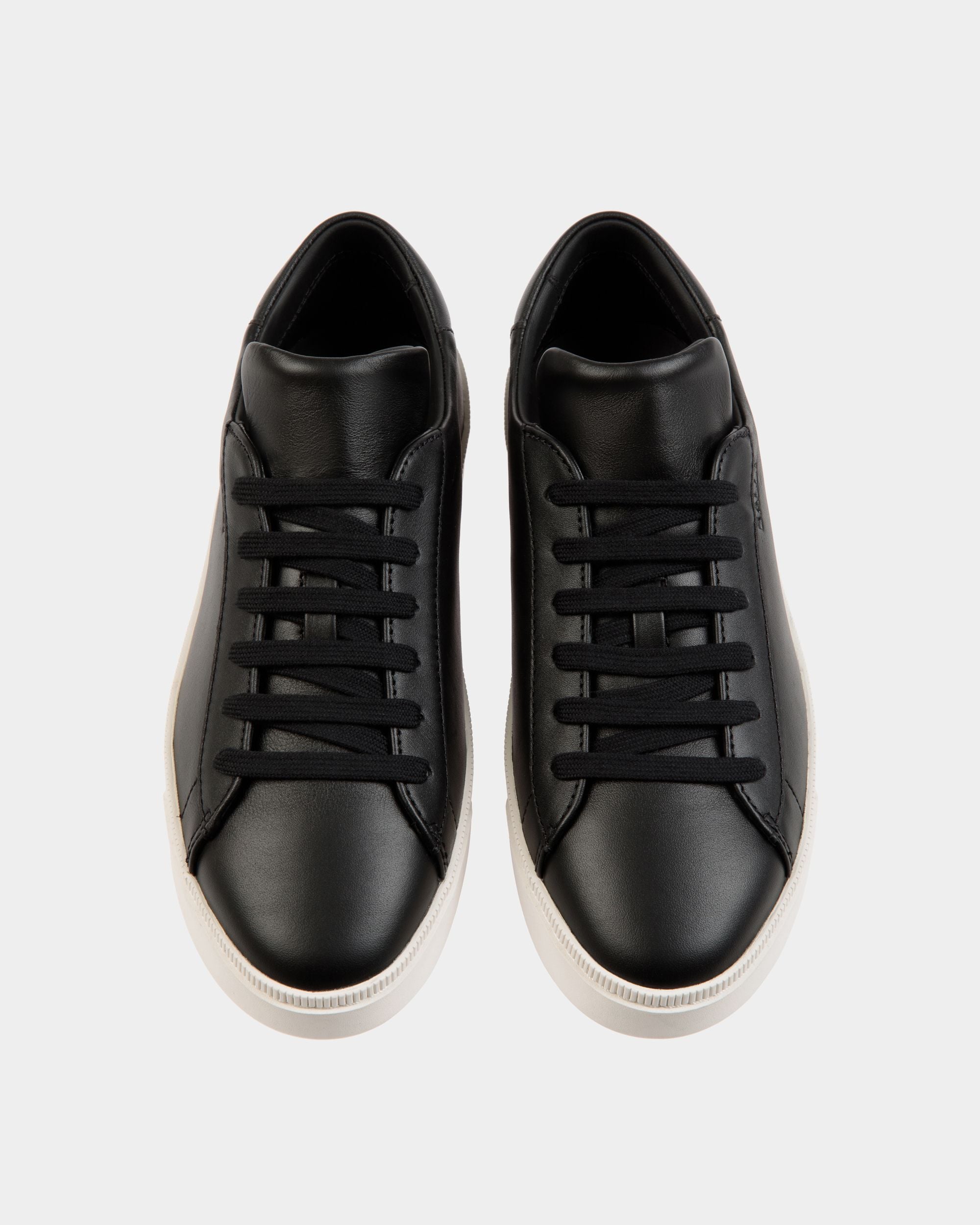 Bally Global - Zapatilla Raise De Piel Negra - Negro