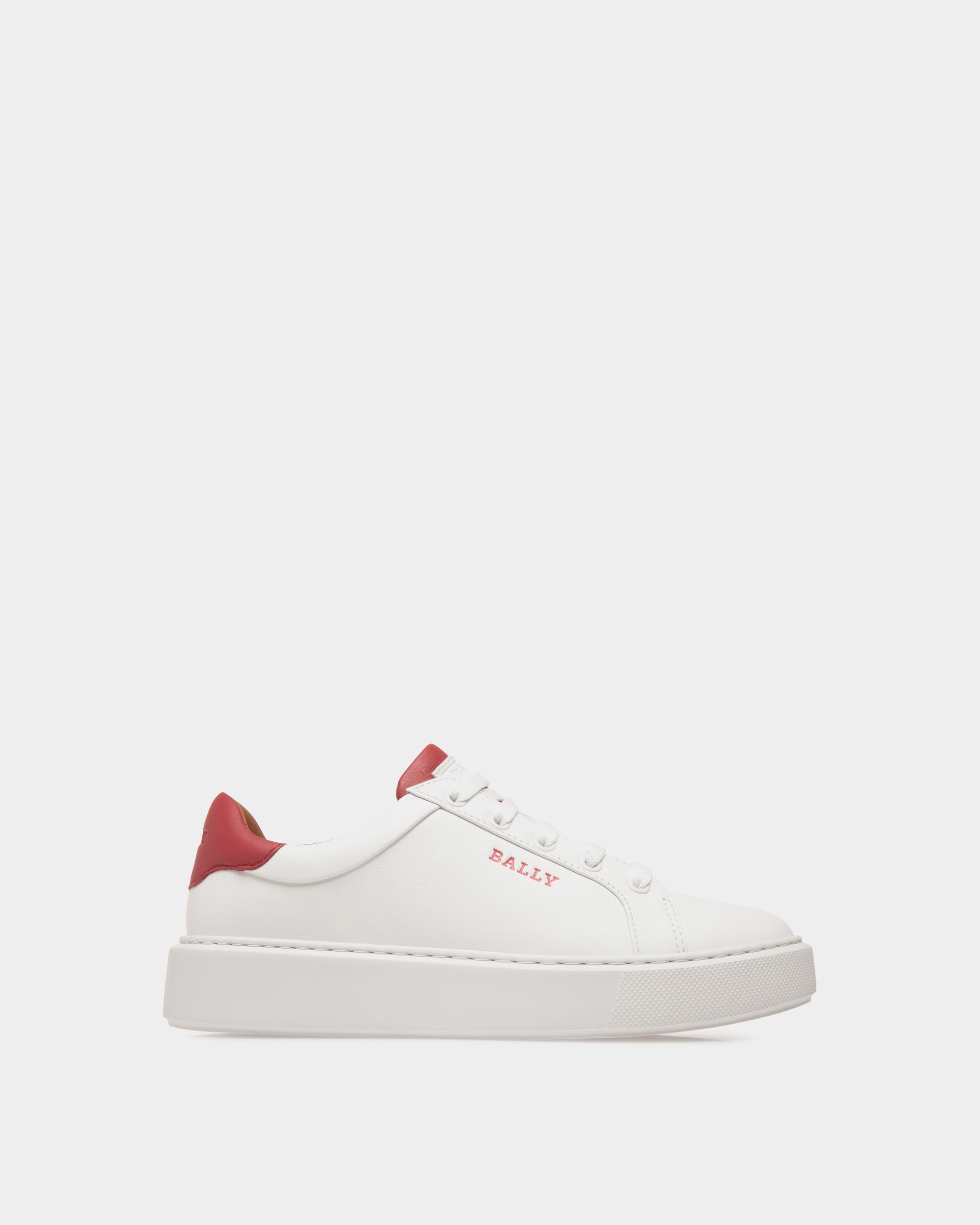 Bally Global - Sneaker En Cuir Blanc - Blanc