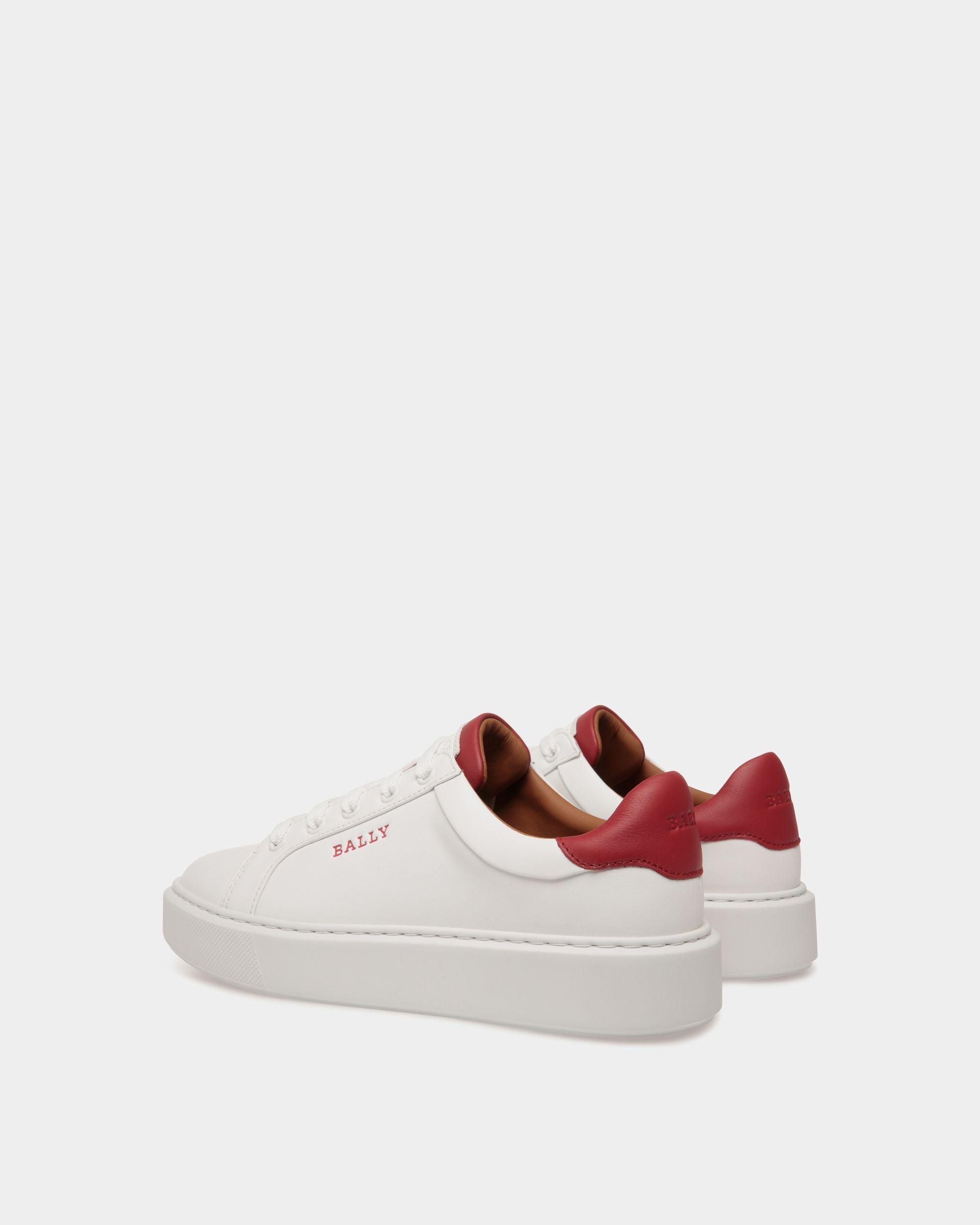 Bally Global - Sneaker En Cuir Blanc - Blanc