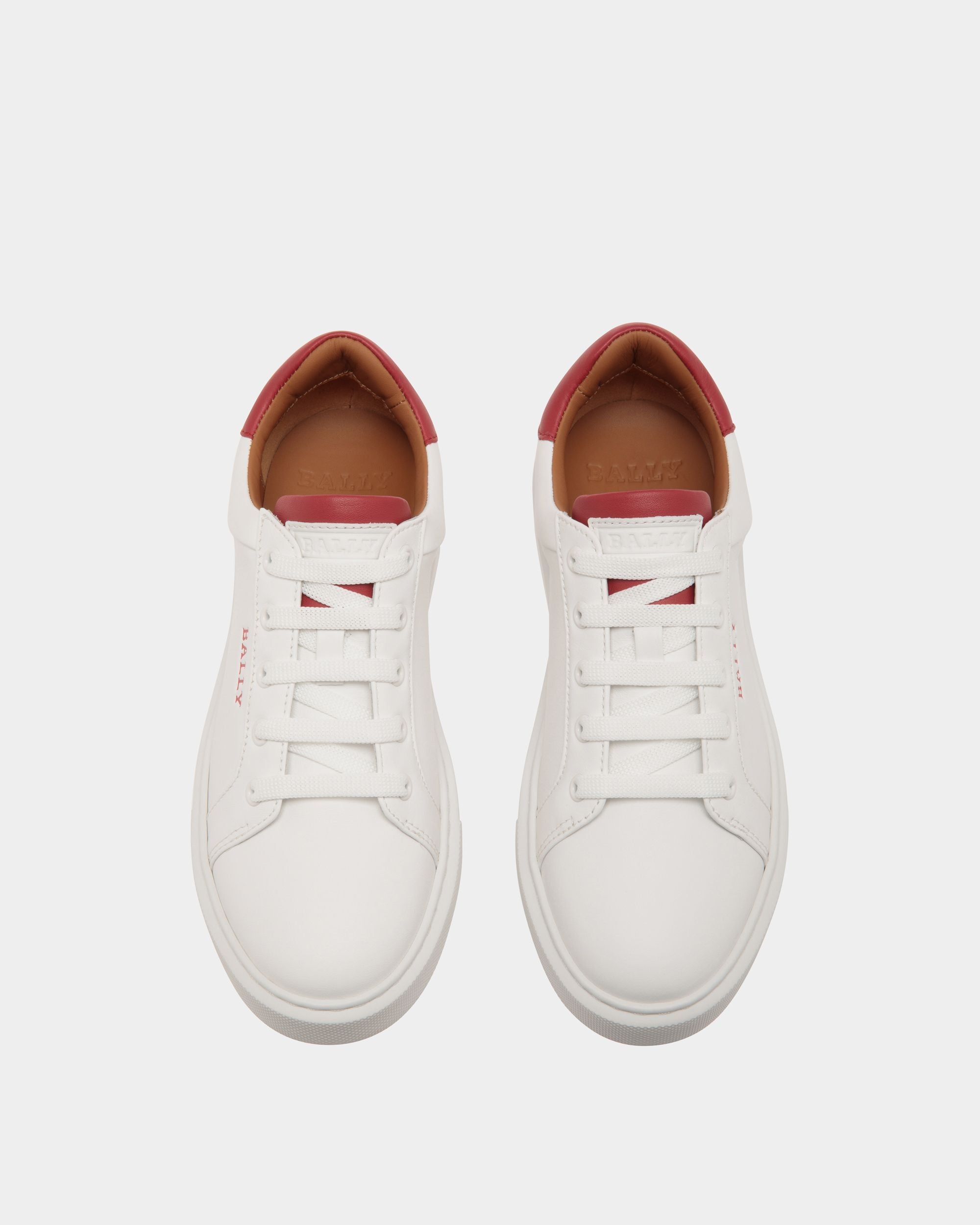 Bally Global - Sneaker En Cuir Blanc - Blanc