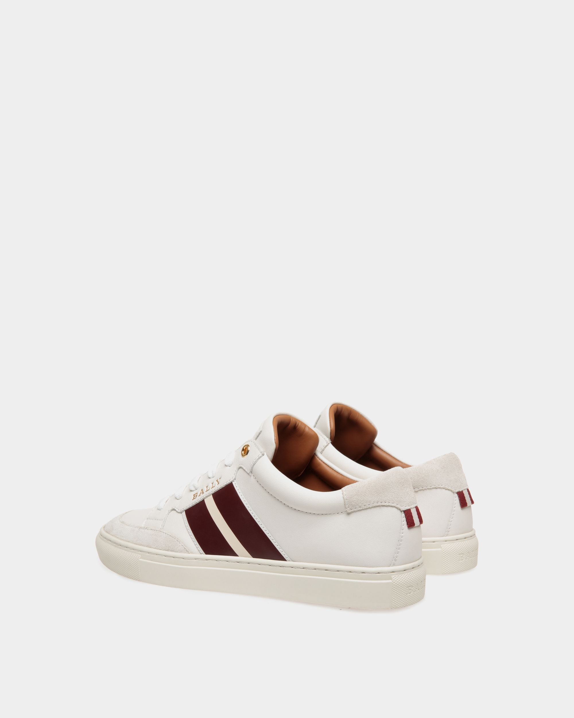Bally Global - Sneaker En Cuir Blanc - Blanc