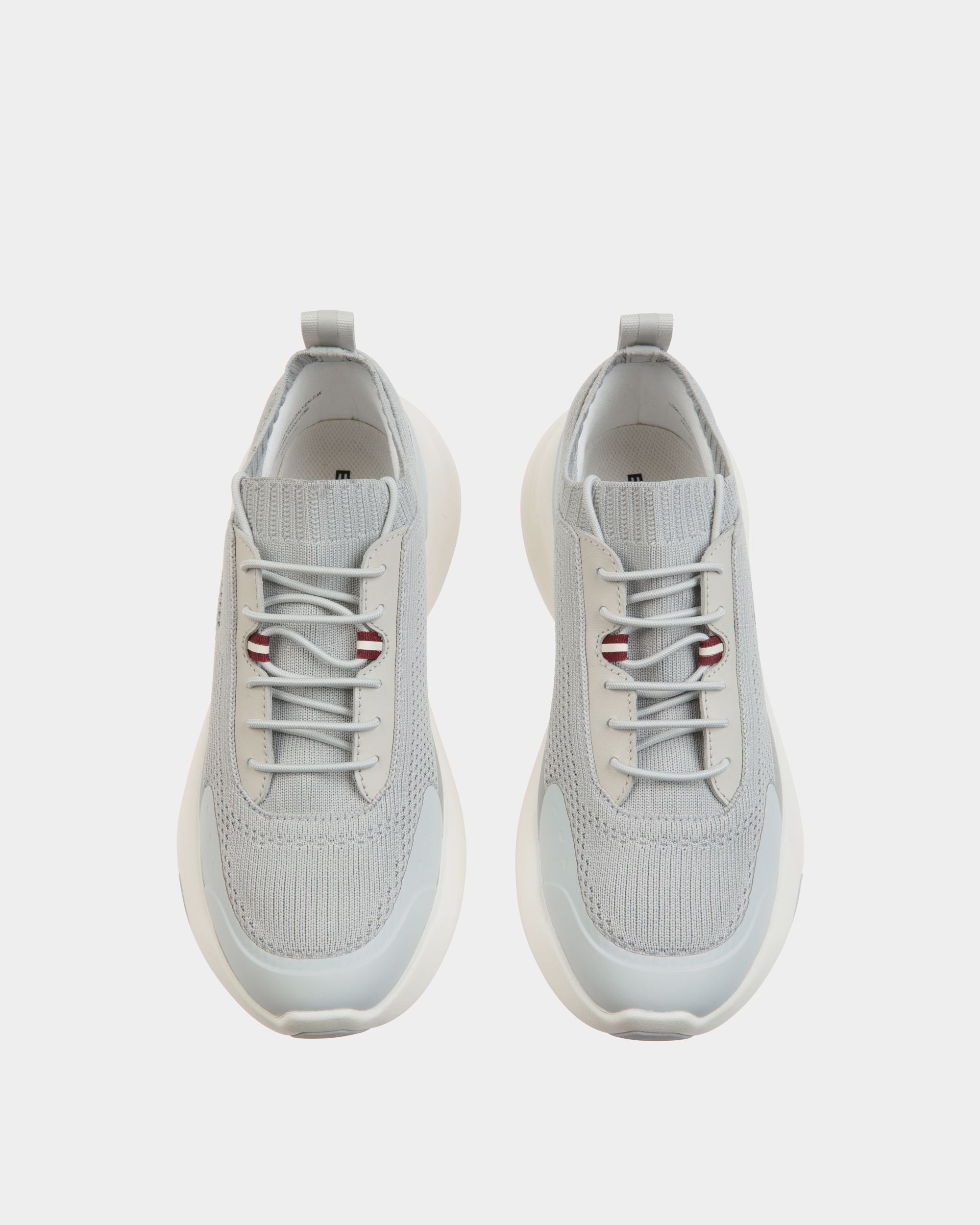 Bally Global - Sneaker Dune En Maille Light Grey - Gris