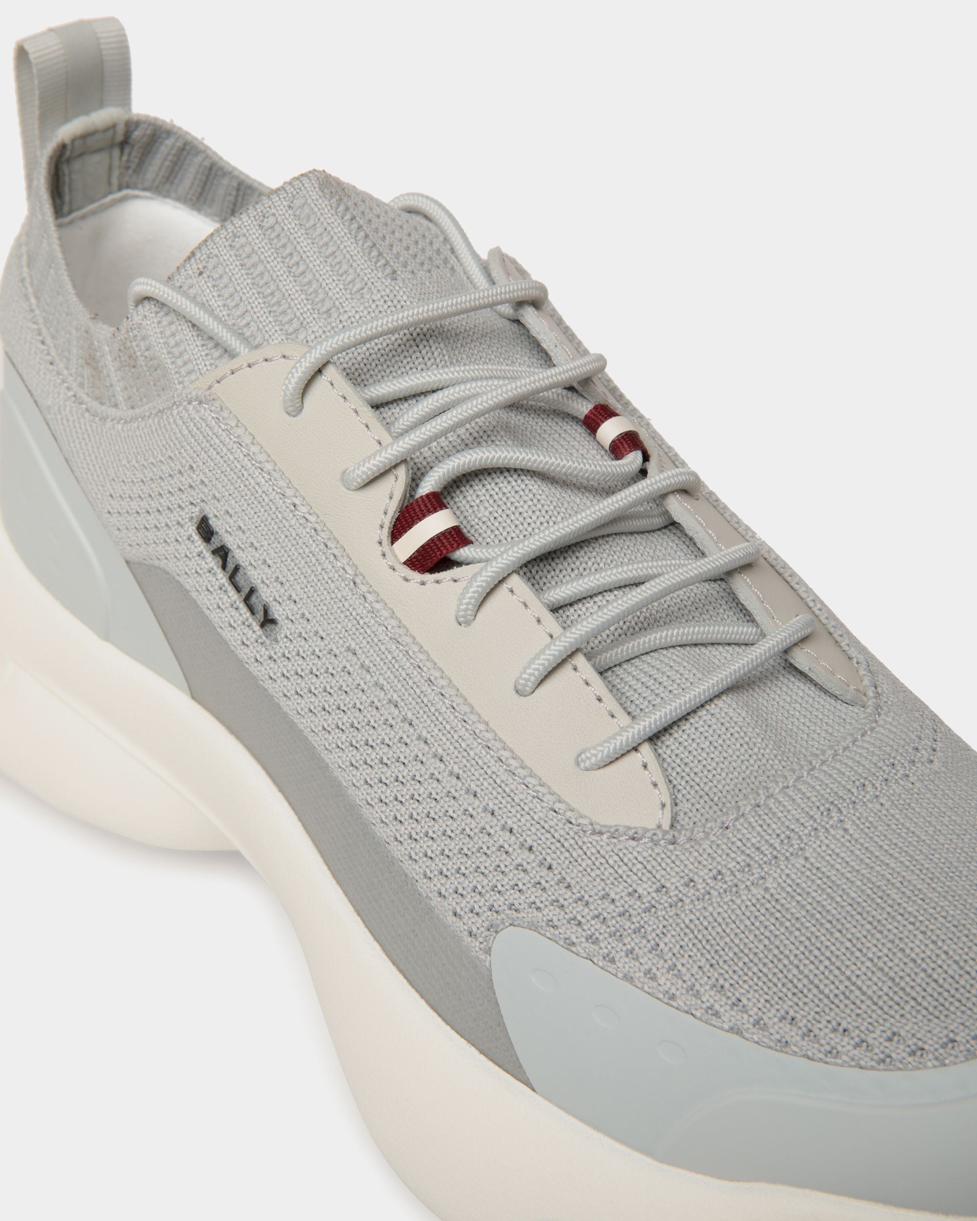 Bally Global - Sneaker Dune En Maille Light Grey - Gris